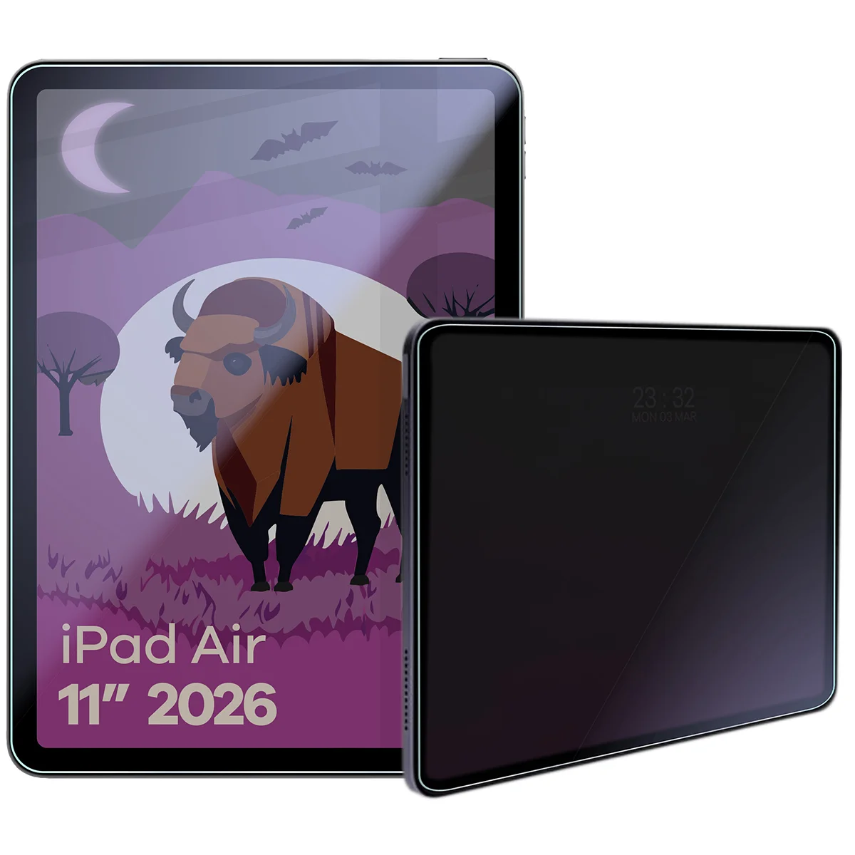 Szkło hybrydowe prywatyzujące Bizon Tab Hybrid Shadow do Apple iPad Air 11