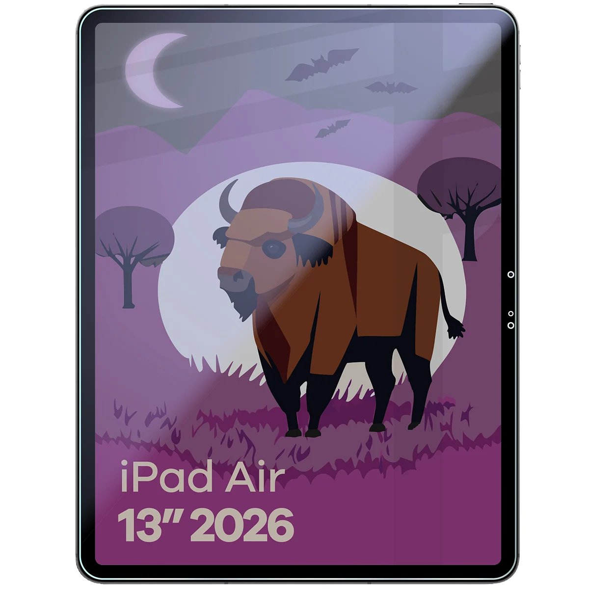 Idealne dopasowanie Bizon Smart Glass do Apple iPad Air 13