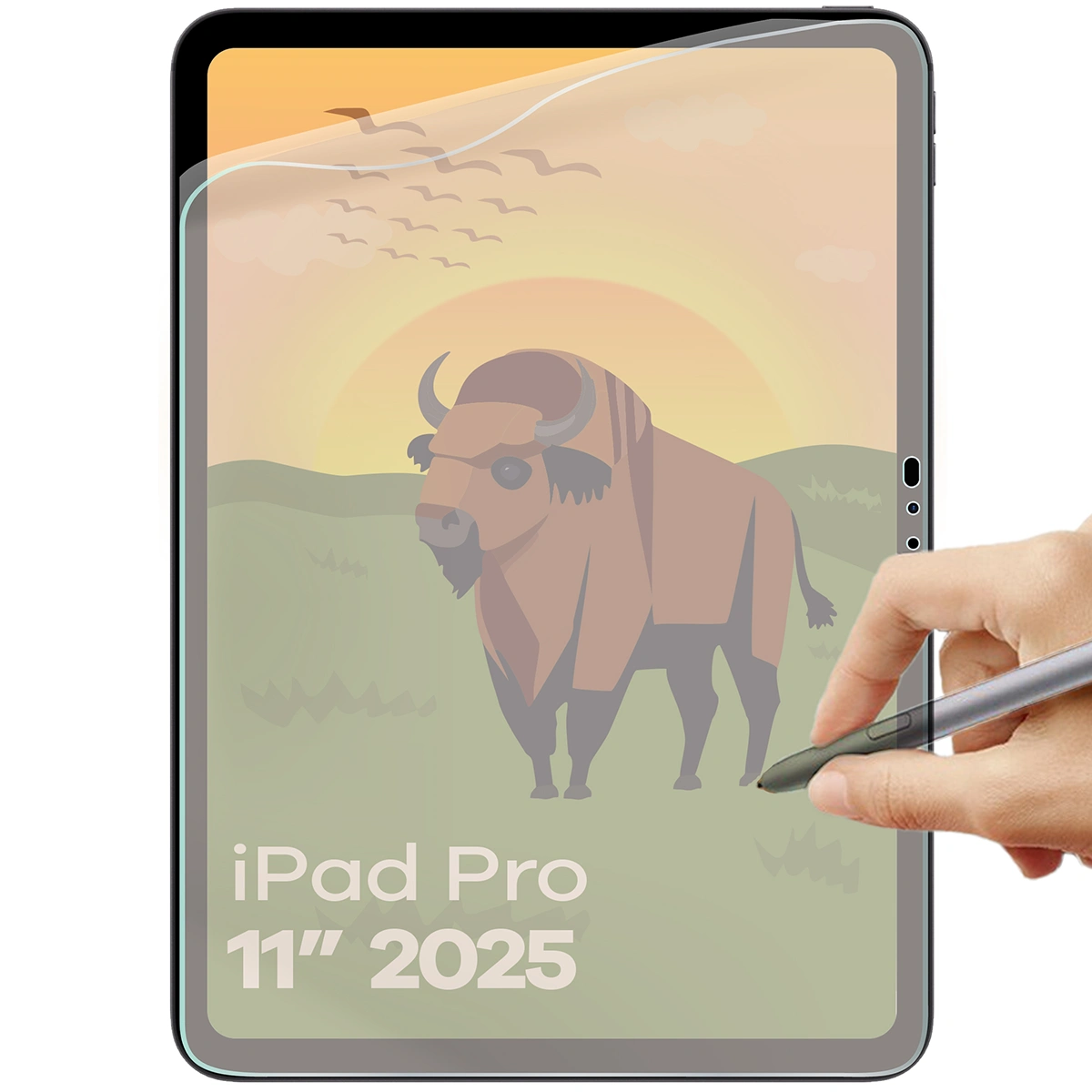 Folia matowa na ekran Bizon Glass Tab Film Sun do iPad Pro 11 M5 2025, 1 sztuka