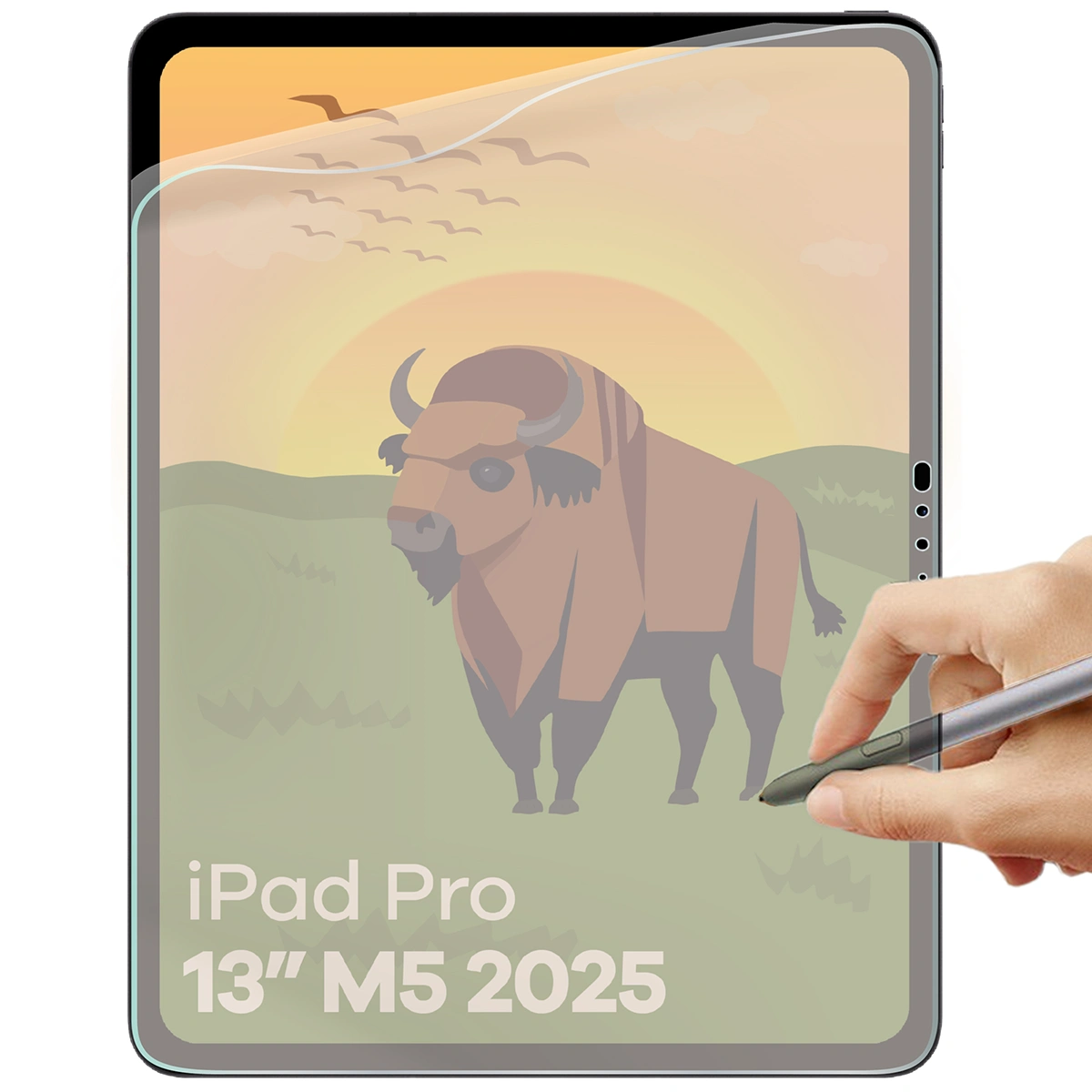 Folia matowa na ekran Bizon Glass Tab Film Sun do iPad Pro 13 M5 2025, 1 sztuka