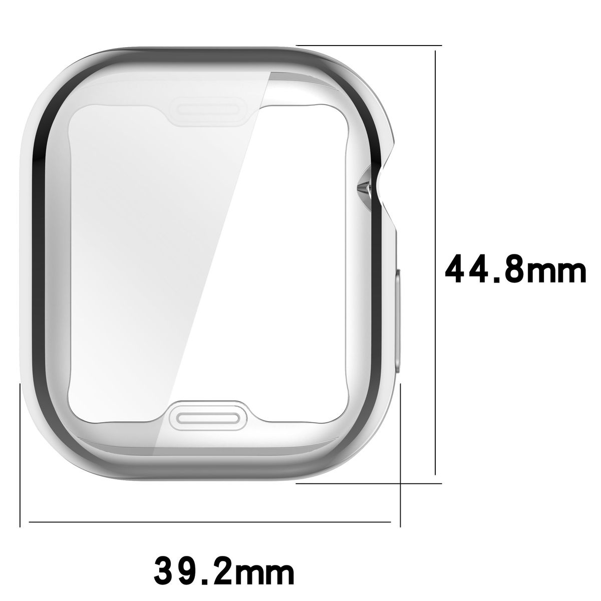 Etui Bizon Case Watch Felipe dla Apple Watch 10 (42mm)