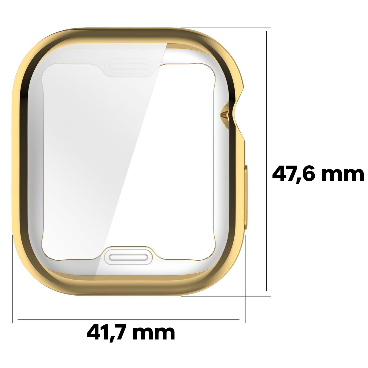 Etui Bizon Case Watch Felipe dla Apple Watch 10 (46mm)
