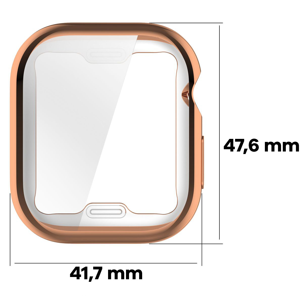 Etui Bizon Case Watch Felipe pentru Apple Watch 10 (46mm)