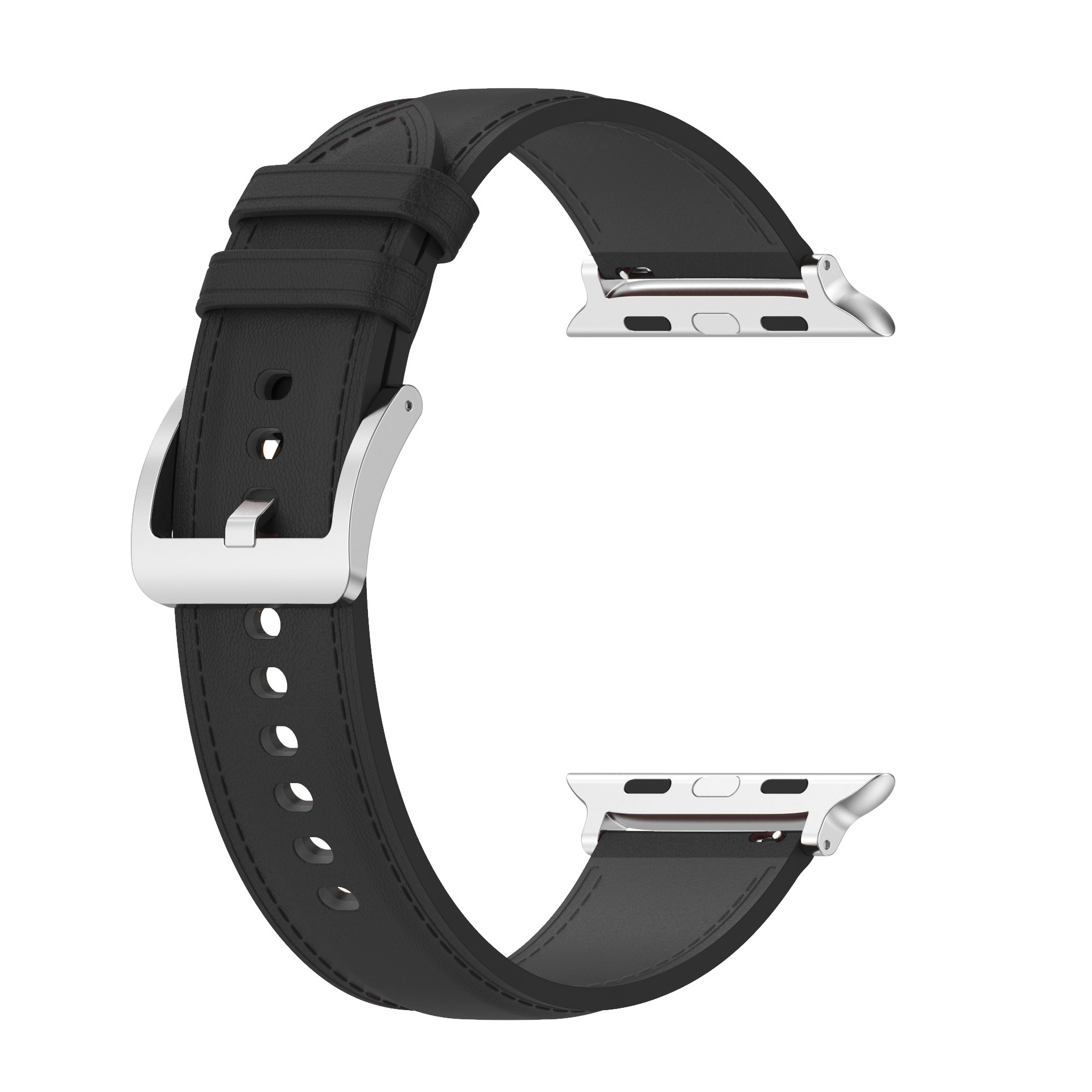 Bizon Strap Watch Casual shown from the front view of the fastened strap