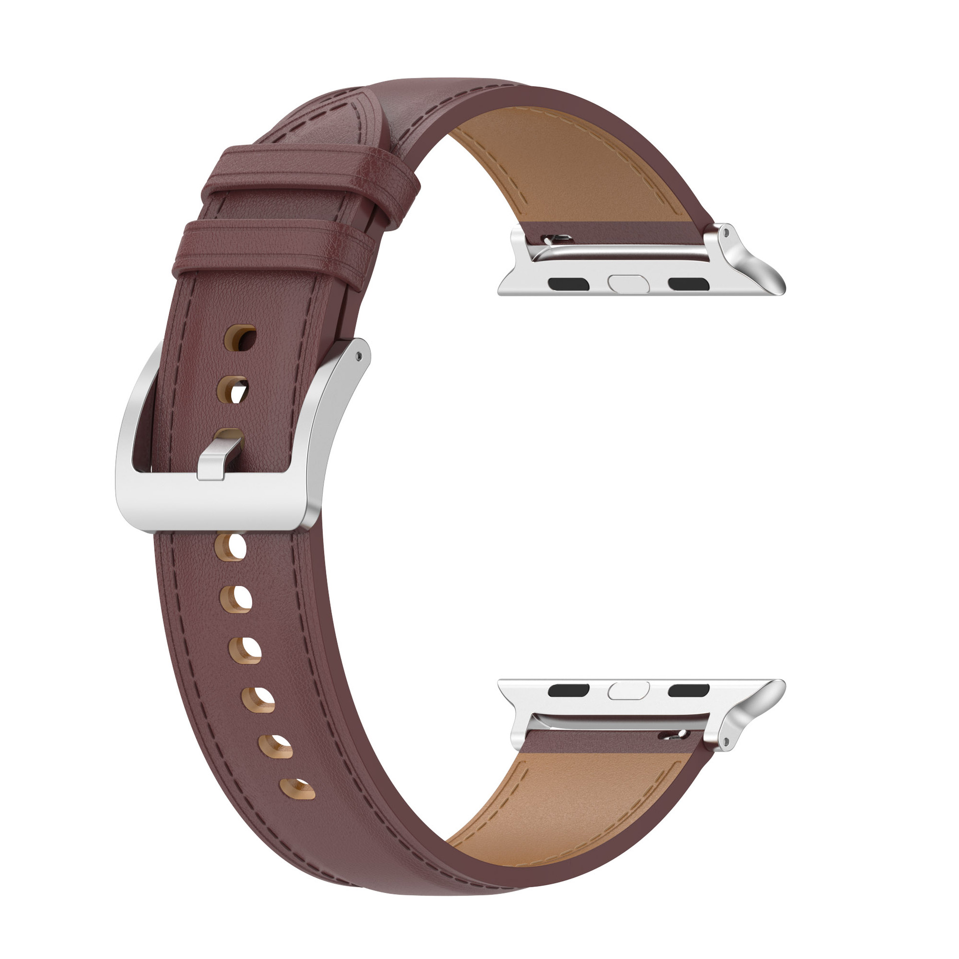 Bizon Strap Watch Casual arătat din față cu brățara încheiată