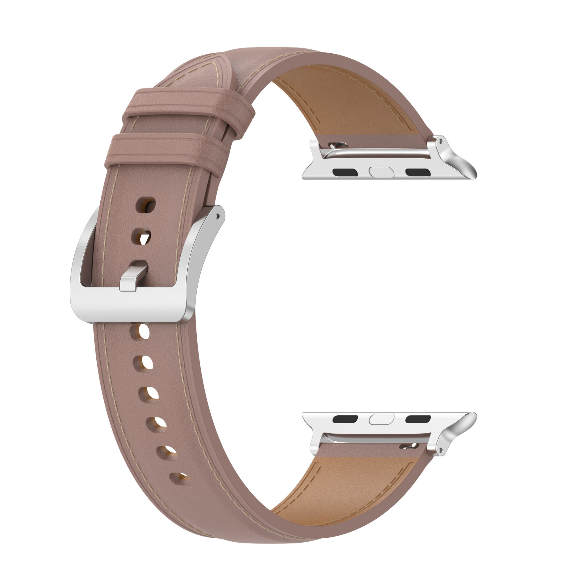 Bizon Strap Watch Casual shown from the front view of the fastened strap