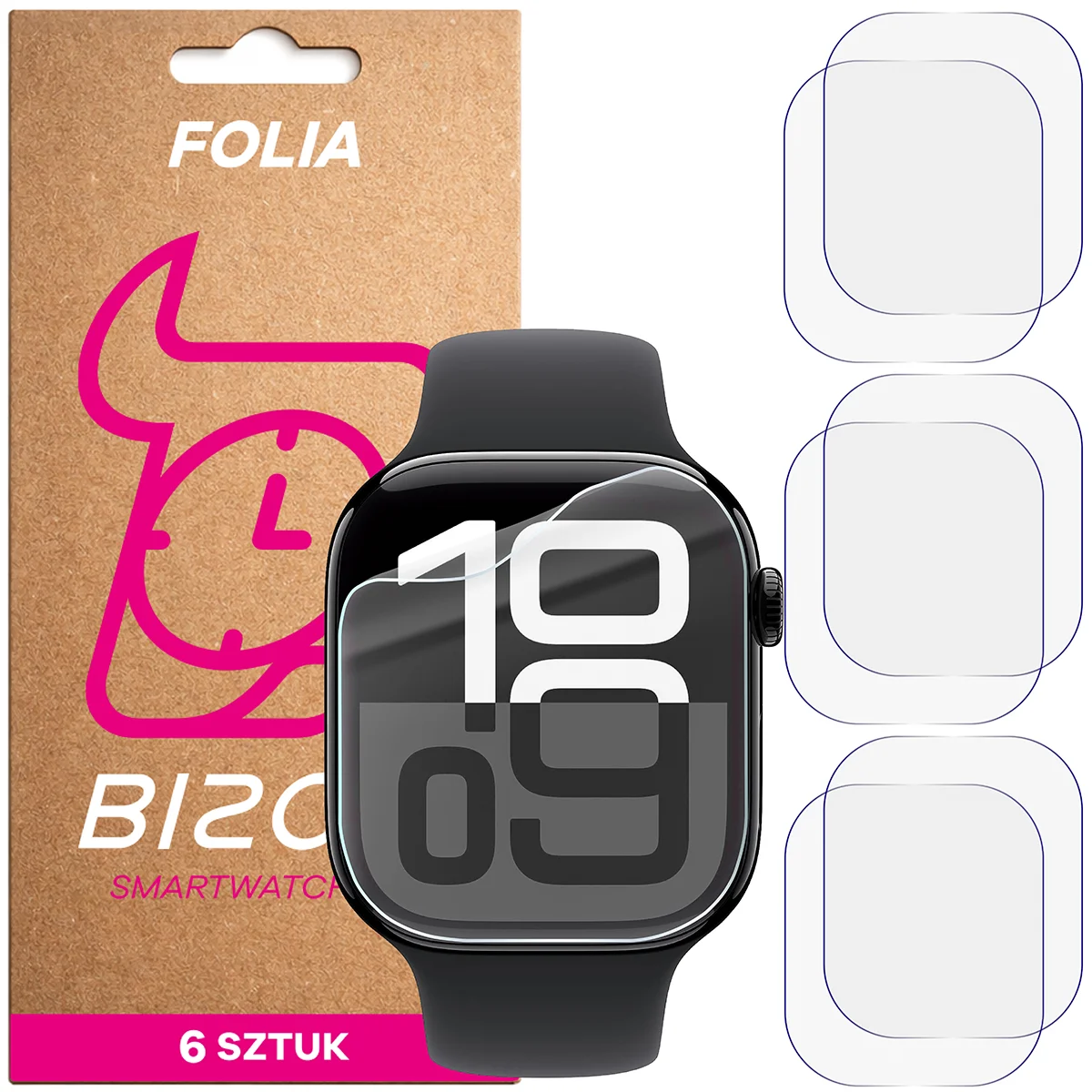 Bison Hydrogel Film HydroFlex for Apple Watch 11 / 10 46 mm