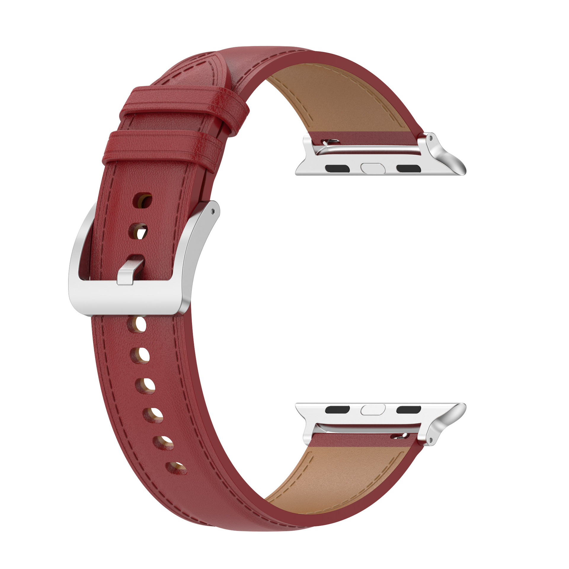 Bizon Strap Watch Casual prezentat cu vedere frontală a brățării încheiate