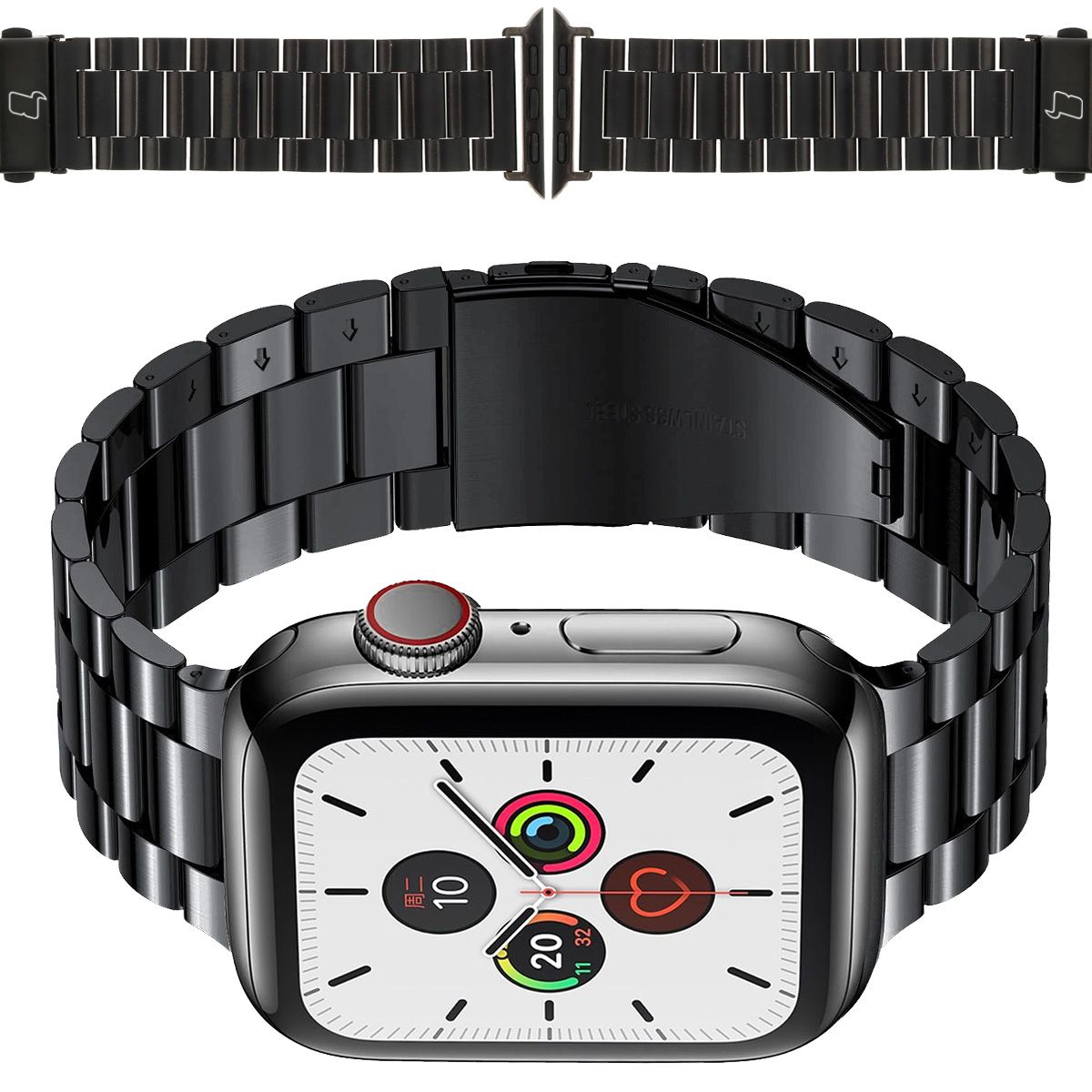 Pasek do zegarka Bizon Strap Watch Aura do Apple Watch 41/40/38 mm