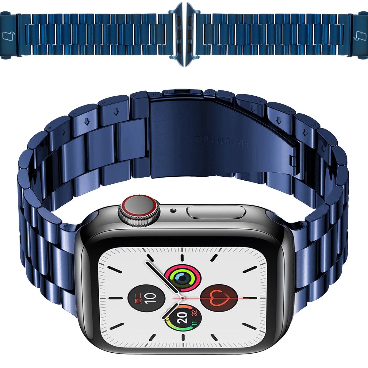 Pasek do zegarka Bizon Strap Watch Aura do Apple Watch 41/40/38 mm