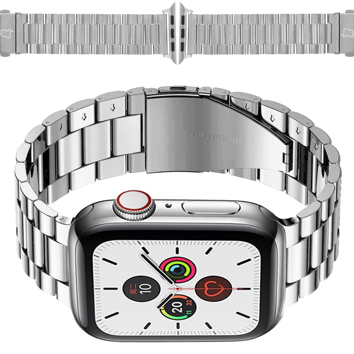 Pasek do zegarka Bizon Strap Watch Aura do Apple Watch 41/40/38 mm