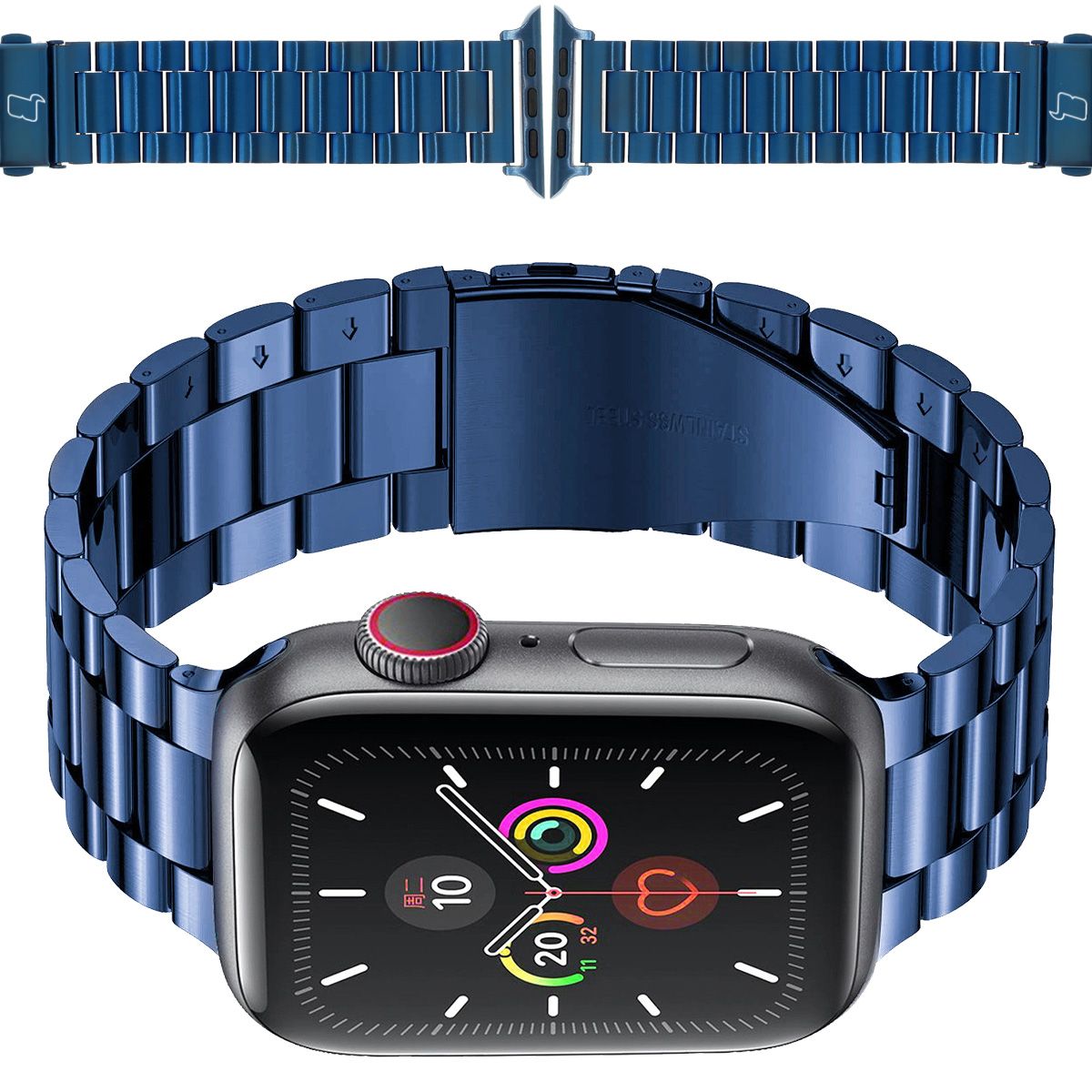 Pasek do zegarka Bizon Strap Watch Aura do Apple Watch 49/46/45/44/42 mm