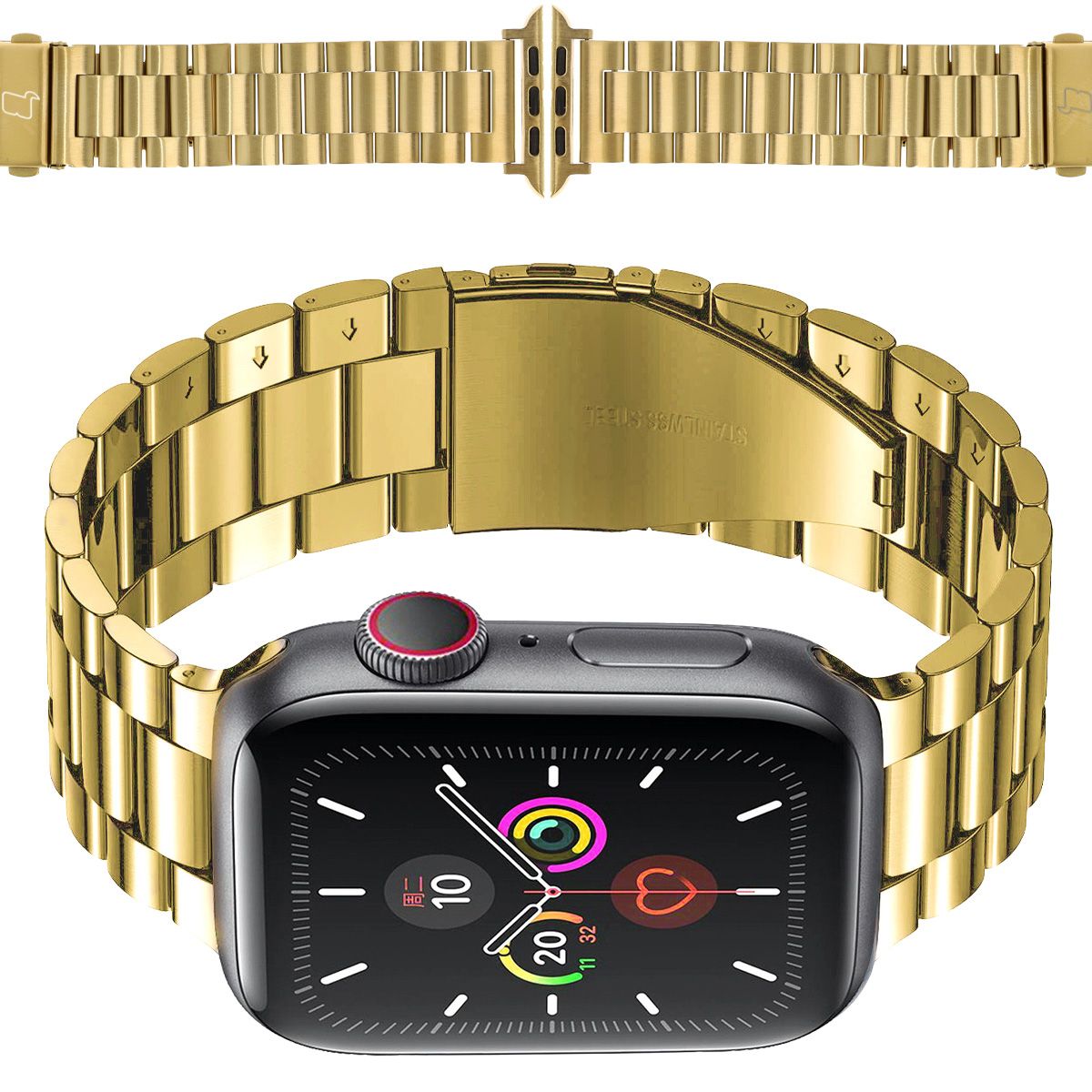 Pasek do zegarka Bizon Strap Watch Aura do Apple Watch 49/46/45/44/42 mm