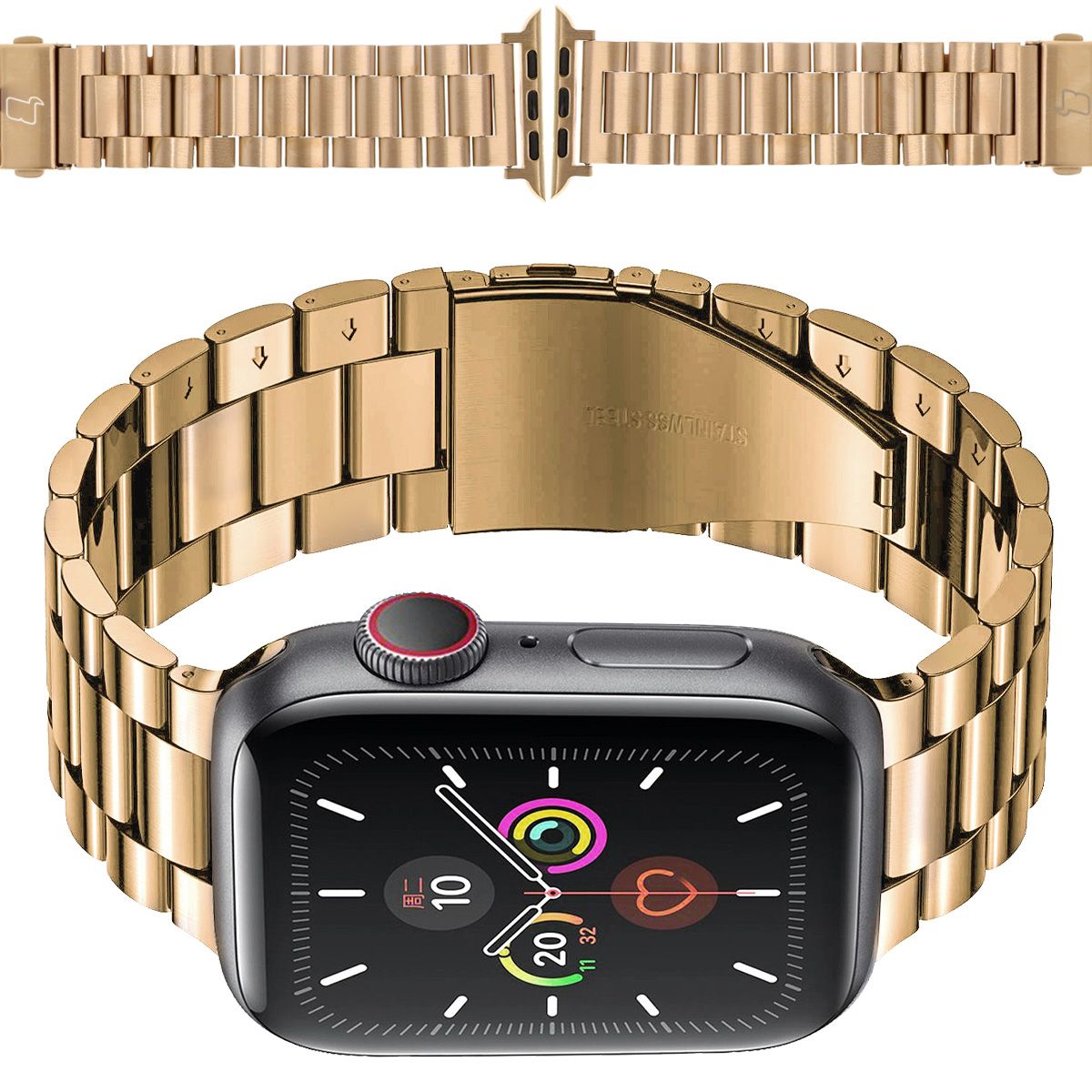 Pasek do zegarka Bizon Strap Watch Aura do Apple Watch 49/46/45/44/42 mm