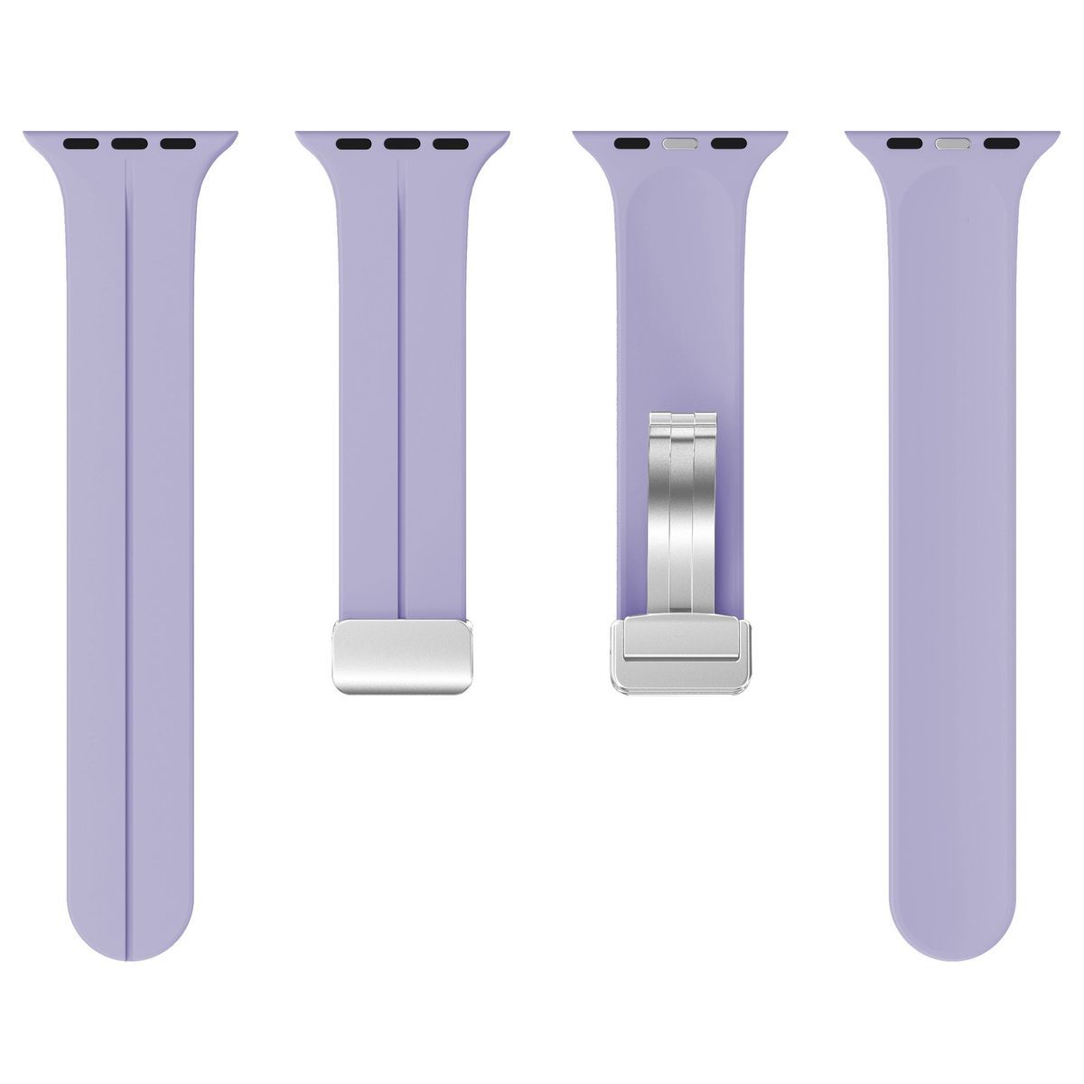 Metal fittings of the silicone strap Bizon Strap Watch Silicone