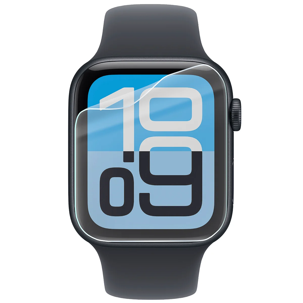 Folia hydrożelowa Bizon Watch Film HydroFlex do Apple Watch 4/5/6/7/8/9/SE/SE 2/SE3 40 / 41 mm na zegarku