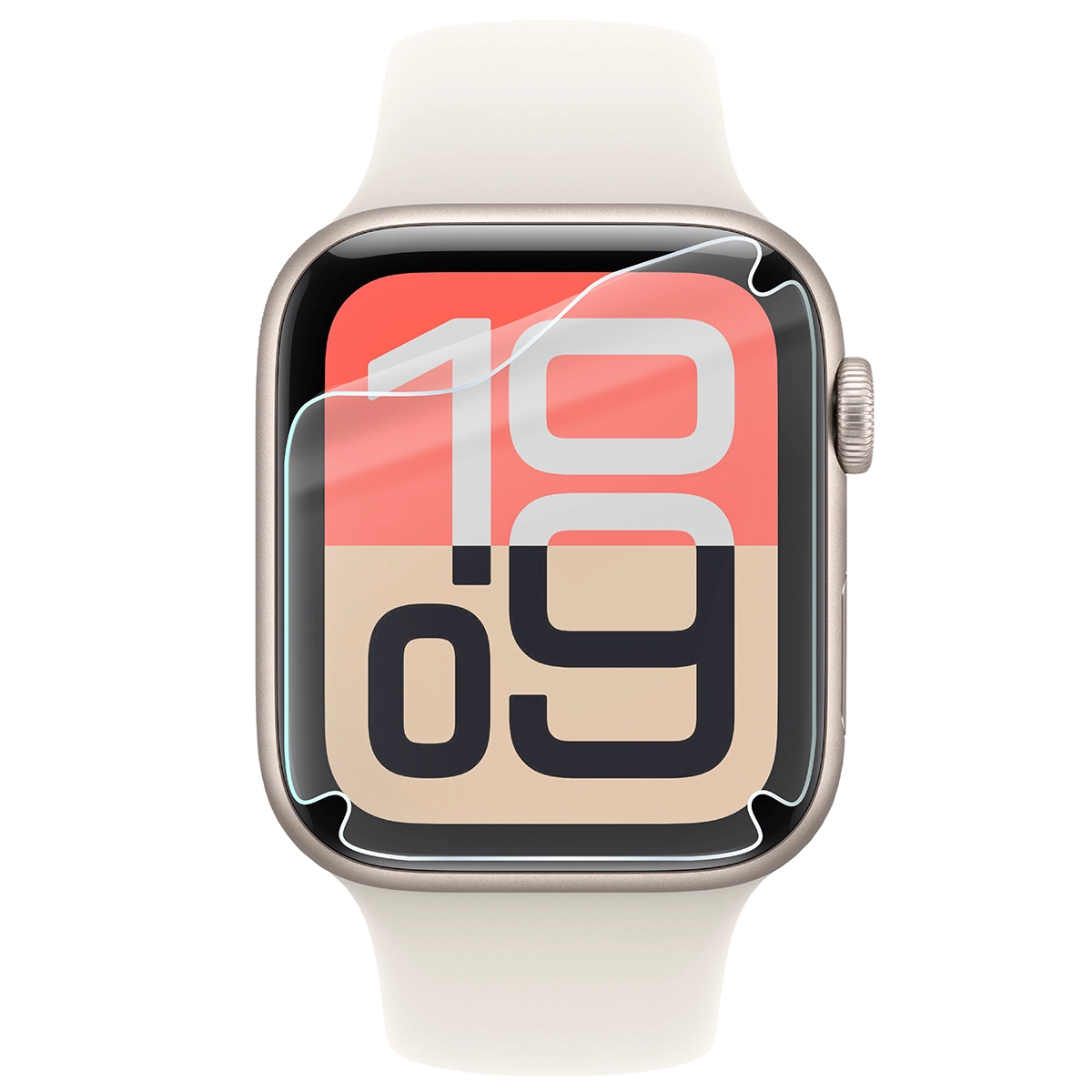 Dopasowany Bizon Glass Watch Hydrogel dla Apple Watch SE 3 / SE 2 / SE / 6 / 5 / 4 (44 mm)