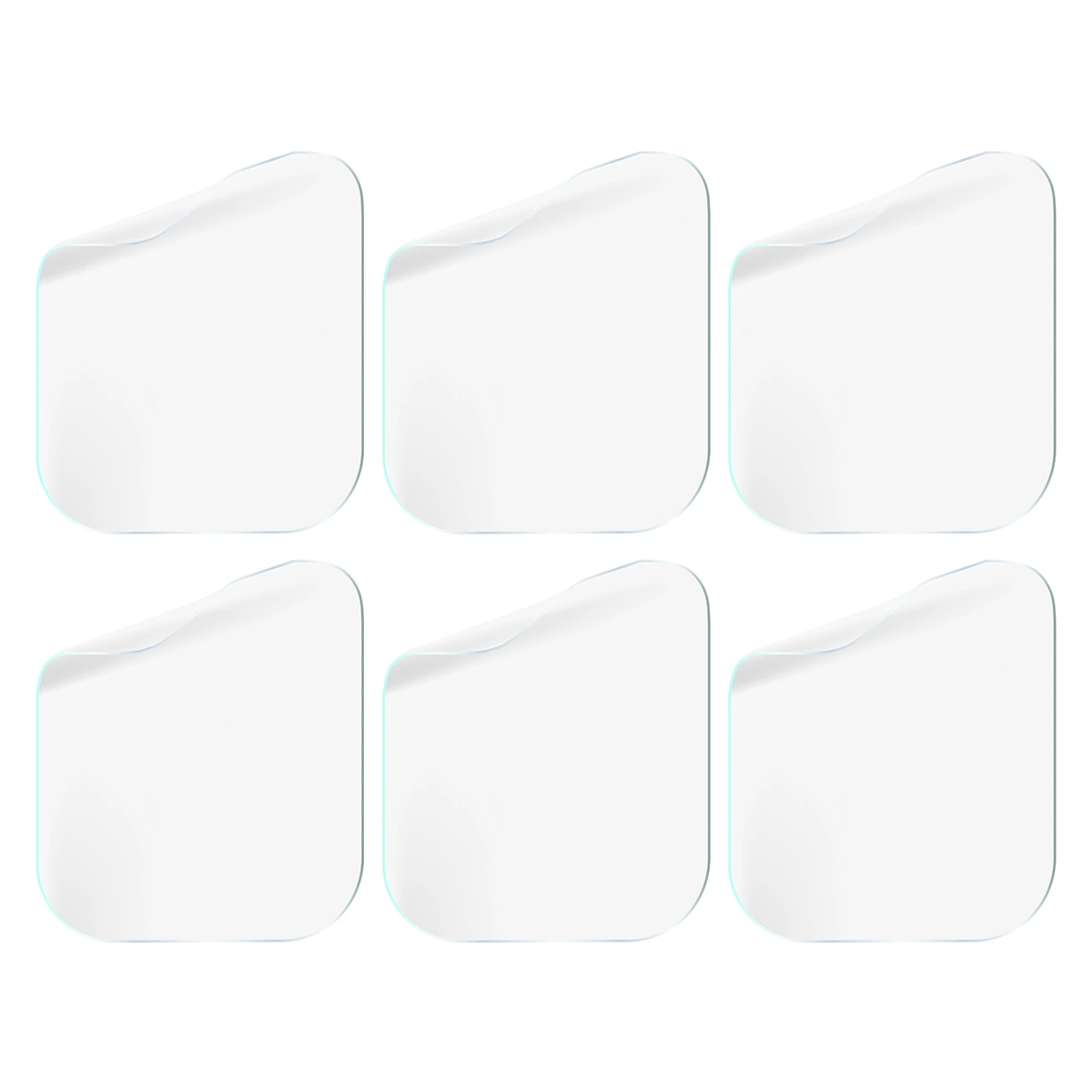Three pieces of Bison Hydrogel Film HydroFlex