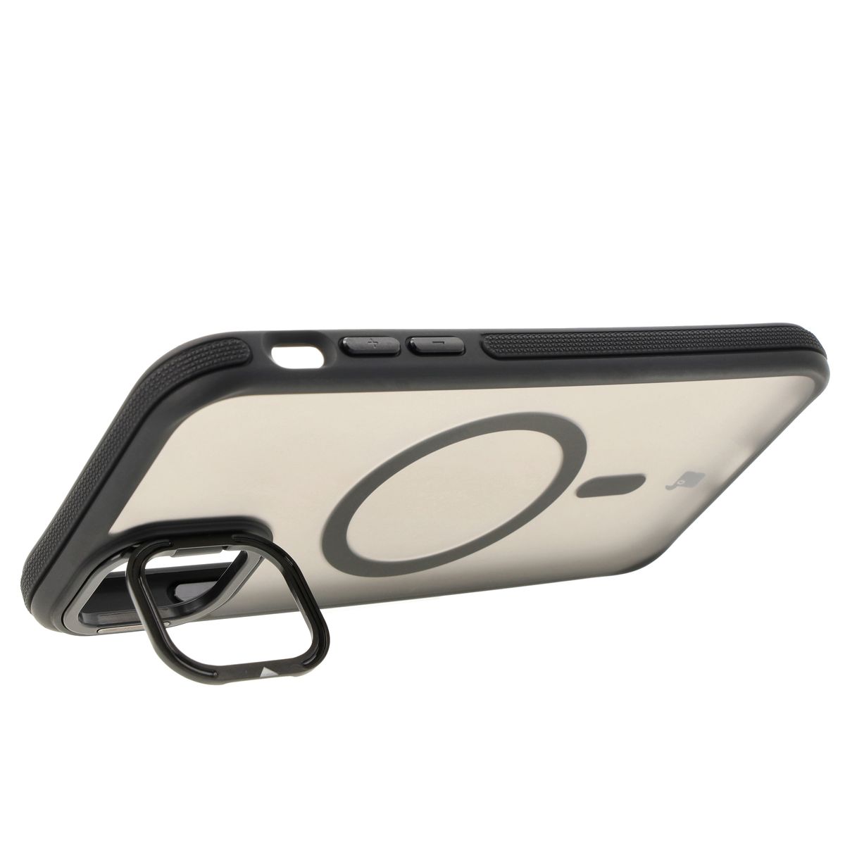 Wbudowana podstawka w etui Bizon Case Eclipse