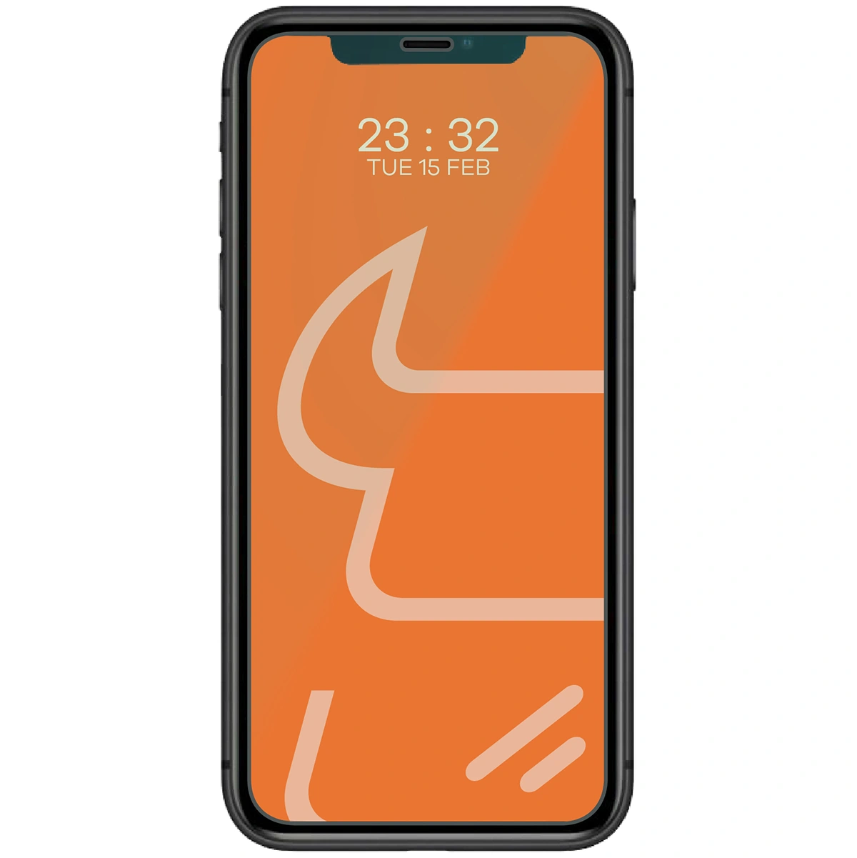 Idealne dopasowanie Bizon Smart Glass do Apple iPhone 11 / Apple iPhone Xr