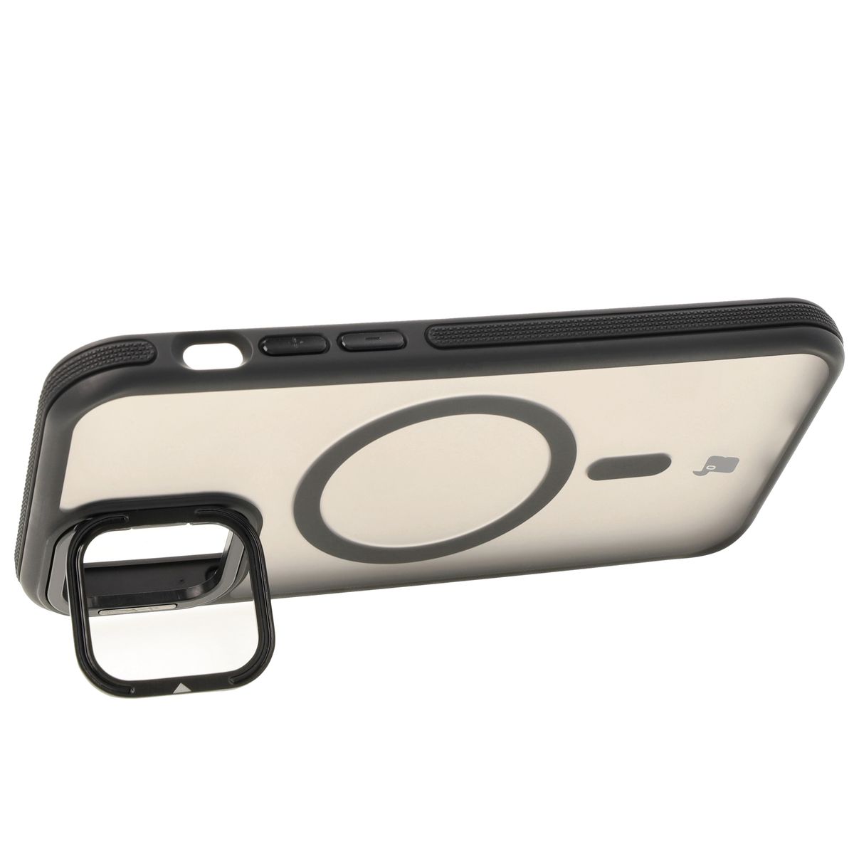 Wbudowana podstawka w etui Bizon Case Eclipse