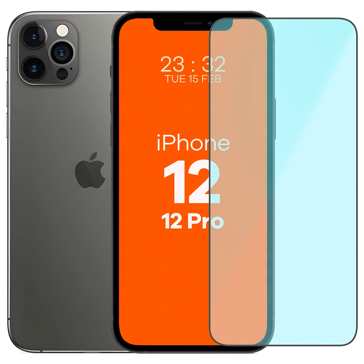 Szkło hartowane Bizon Smart Glass do iPhone 12 / 12 Pro