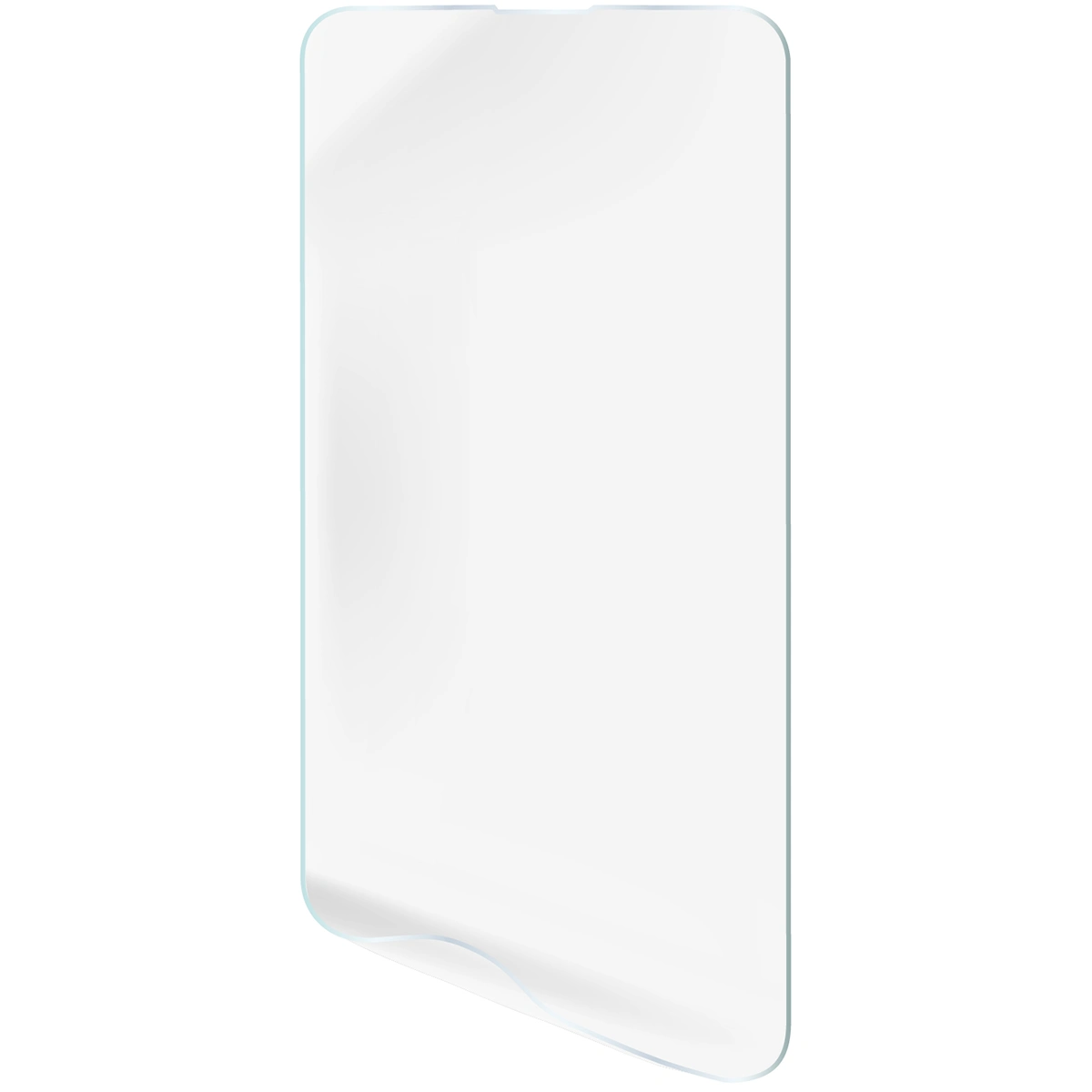 Folia hydrożelowa do Apple iPhone 13 Mini nałożona na telefon