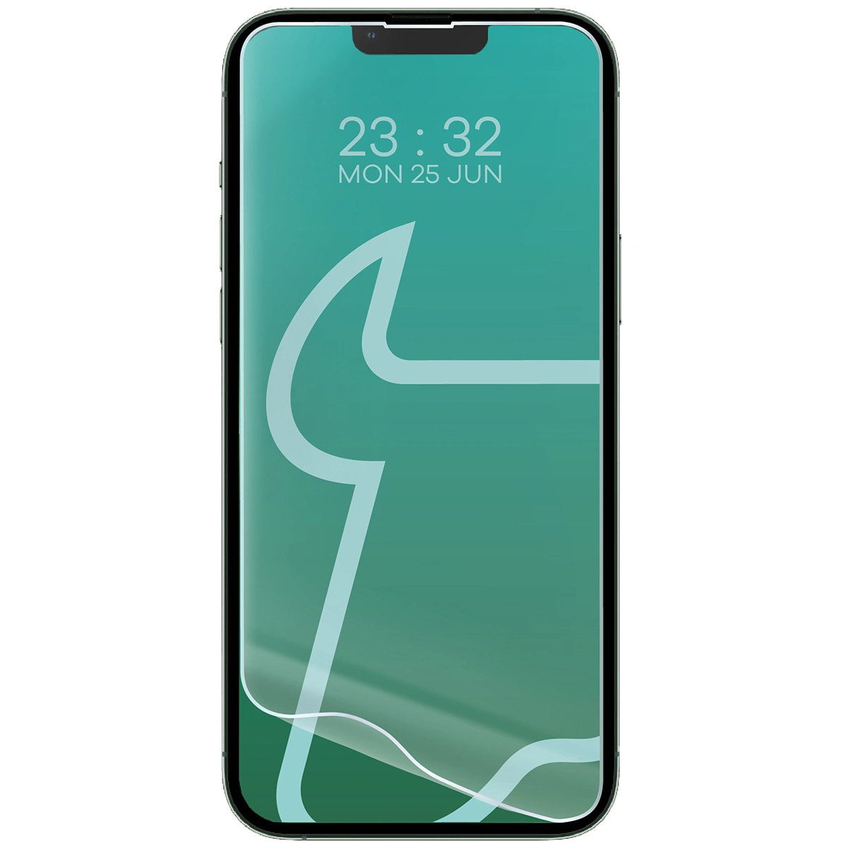 Folia hydrożelowa do Apple iPhone 13 Pro Max obok telefonu