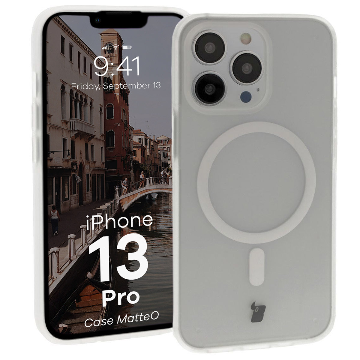Husa mată Bizon Case MatteO pentru Apple iPhone 13 Pro