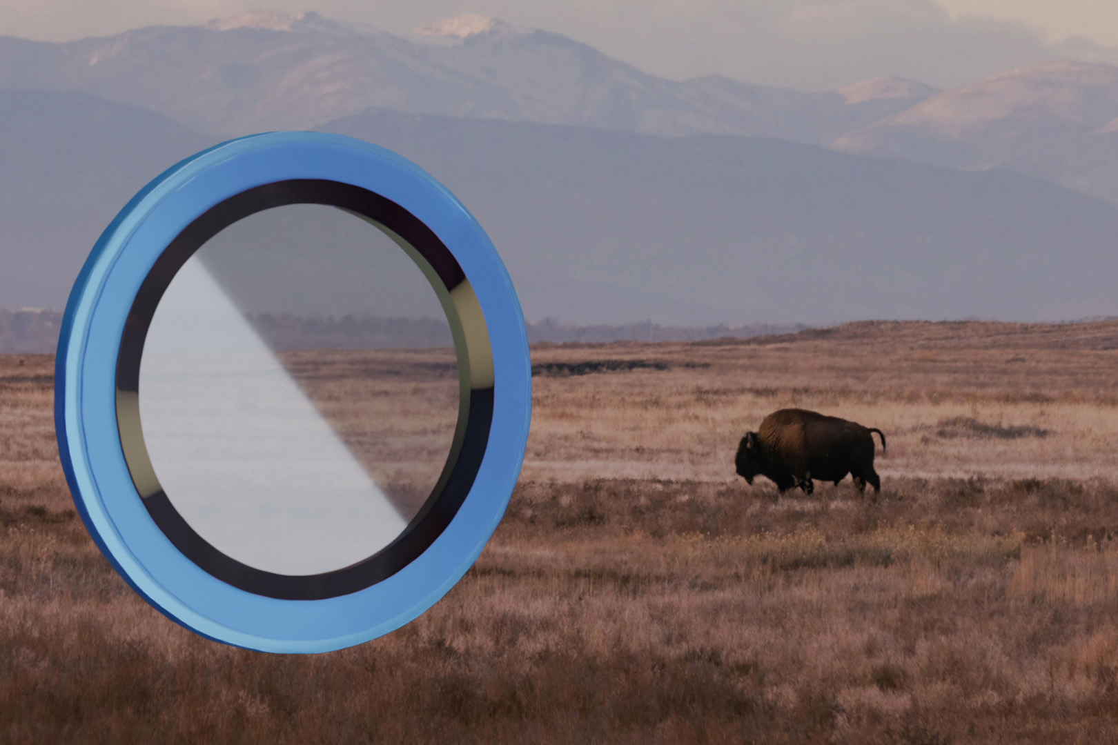 Przejrzystość szkła hartowanego Bizon Snap Lens