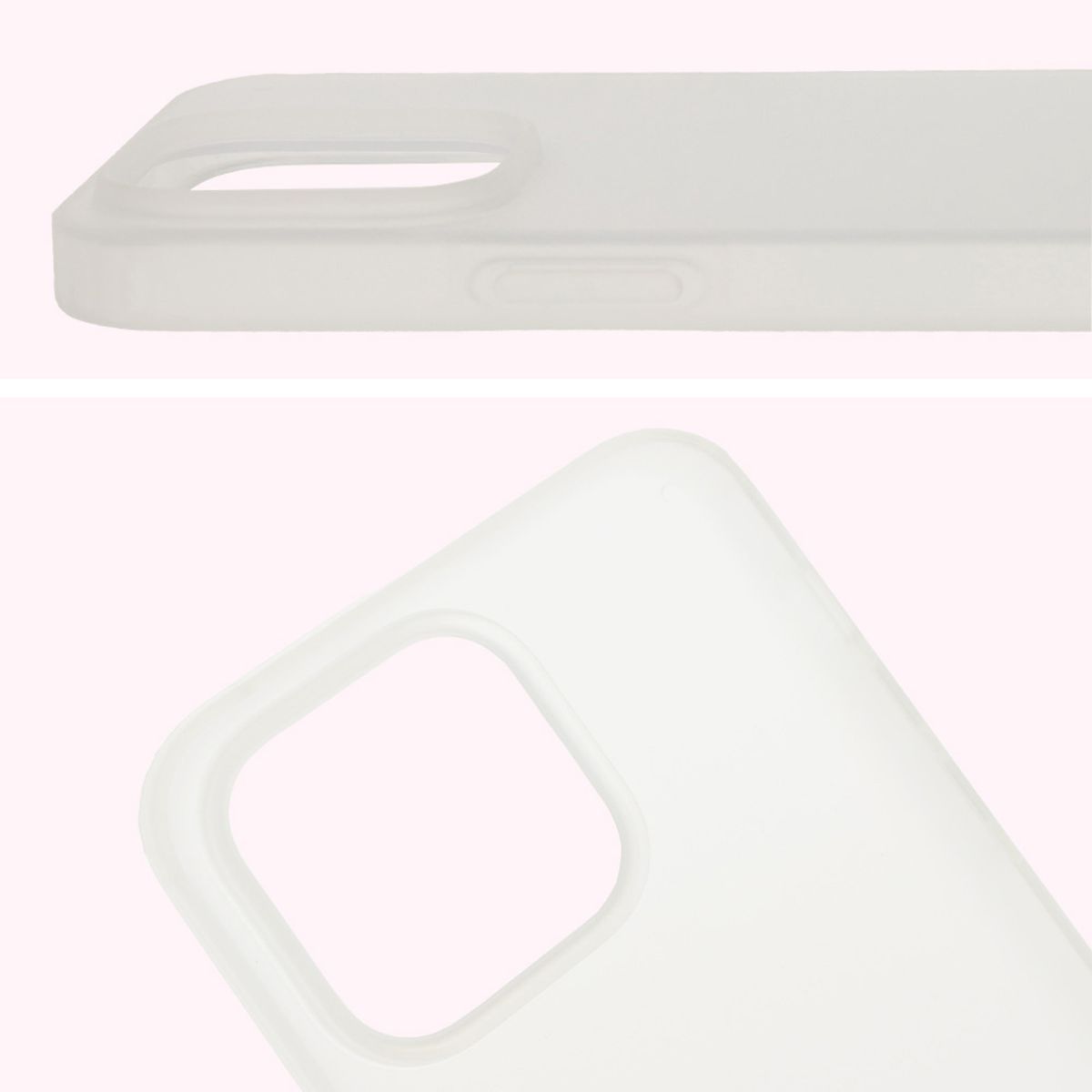 Úplný výřez a zvýšené okraje fotoaparátu v pouzdru Bizon Case Angelo