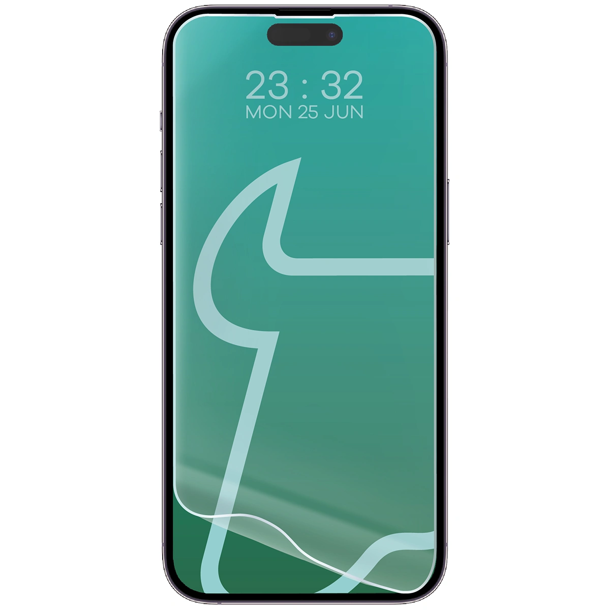 Folia hydrożelowa do Apple iPhone 14 Pro Max obok telefonu