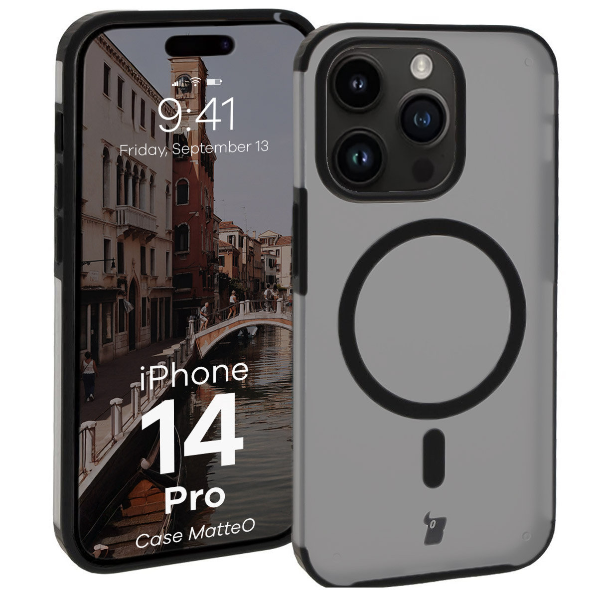 Husa mată Bizon Case MatteO pentru Apple iPhone 14 Pro