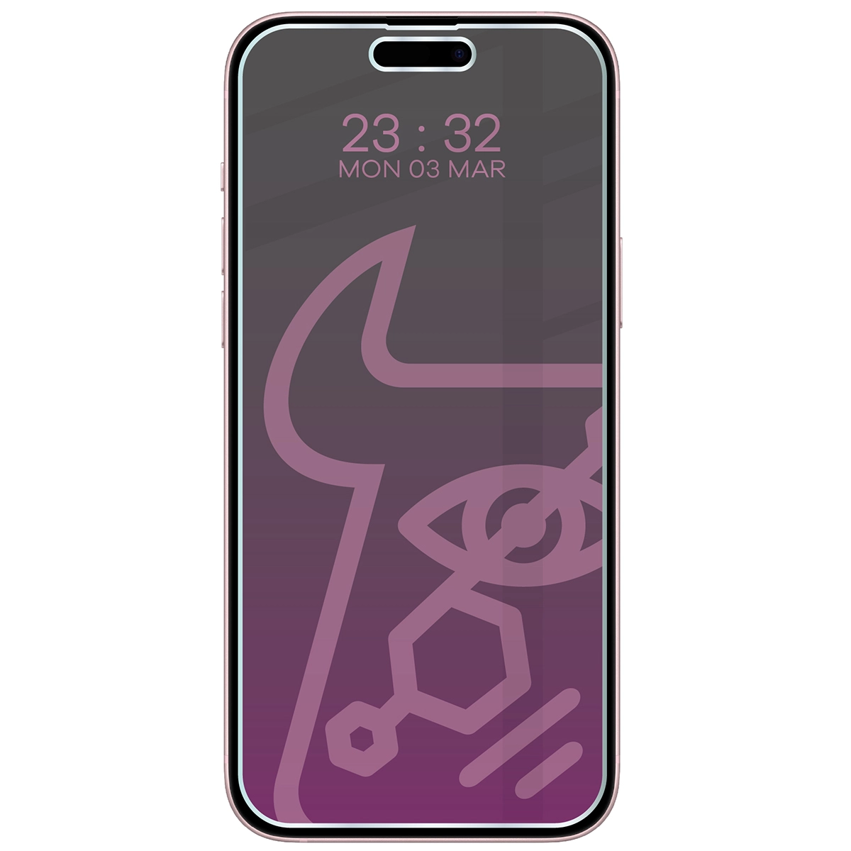 Idealne dopasowanie Bizon Smart Glass do Apple iPhone 15 Plus