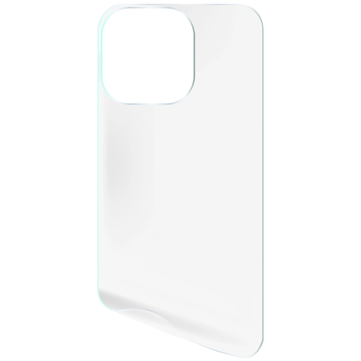 Przezroczystość folii hydrożelowej na tył telefonu Bizon Glass Hydrogel Back do Apple iPhone 15 Pro Max