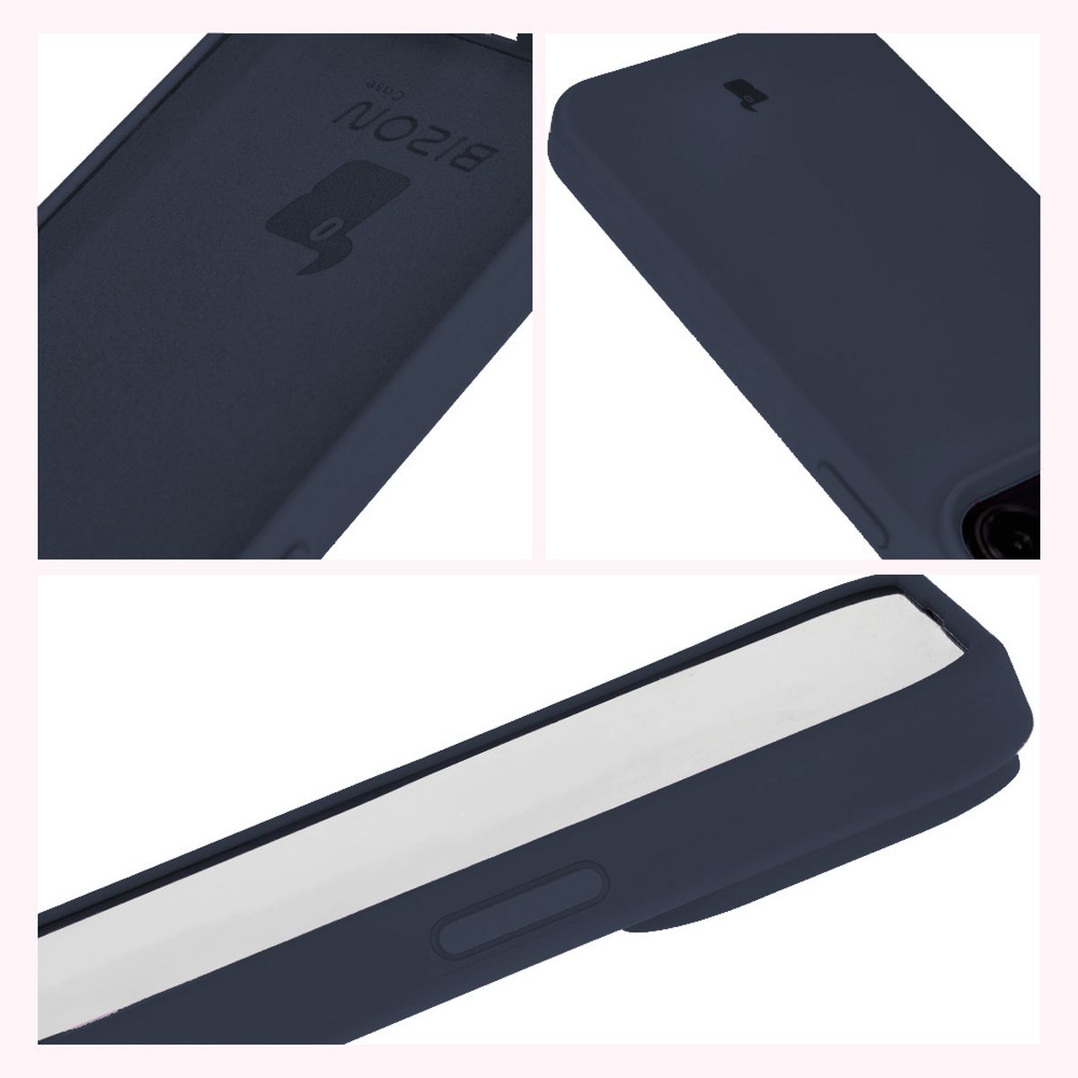 Construcția husei Bizon Soft Case: capace integrate, margini ridicate și căptușeală din microfibră
