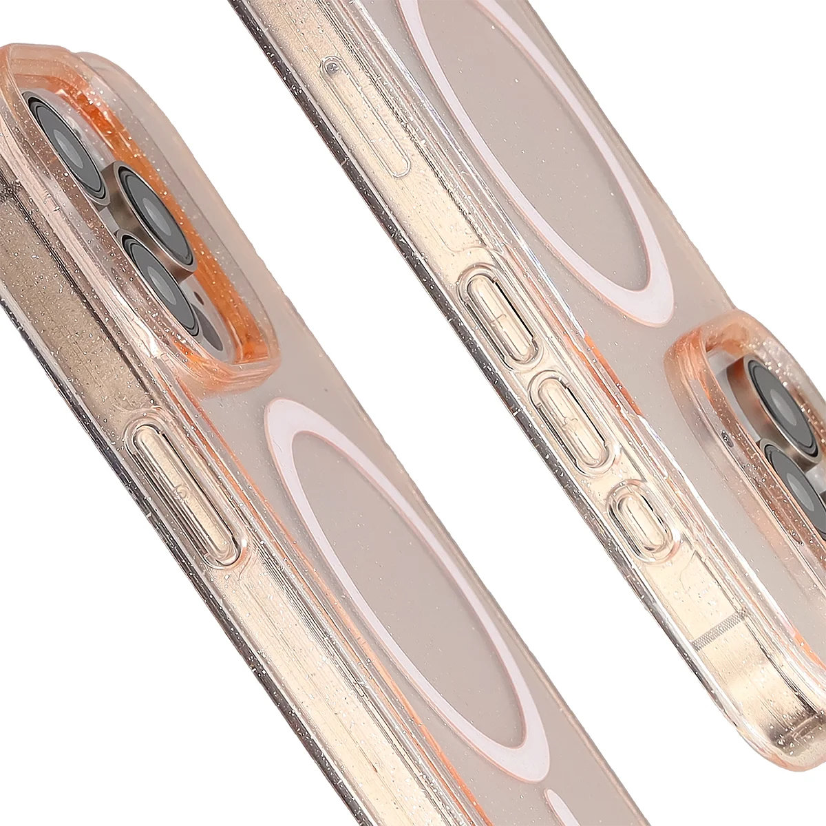 Konstrukcja etui Bizon Case SparklO do Apple iPhone 15 Pro