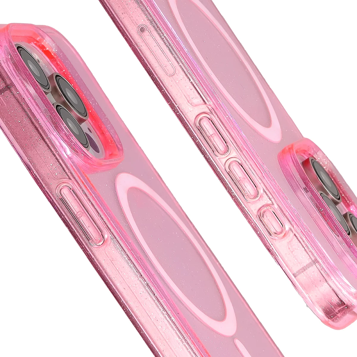 Konstrukcja etui Bizon Case SparklO do Apple iPhone 15 Pro