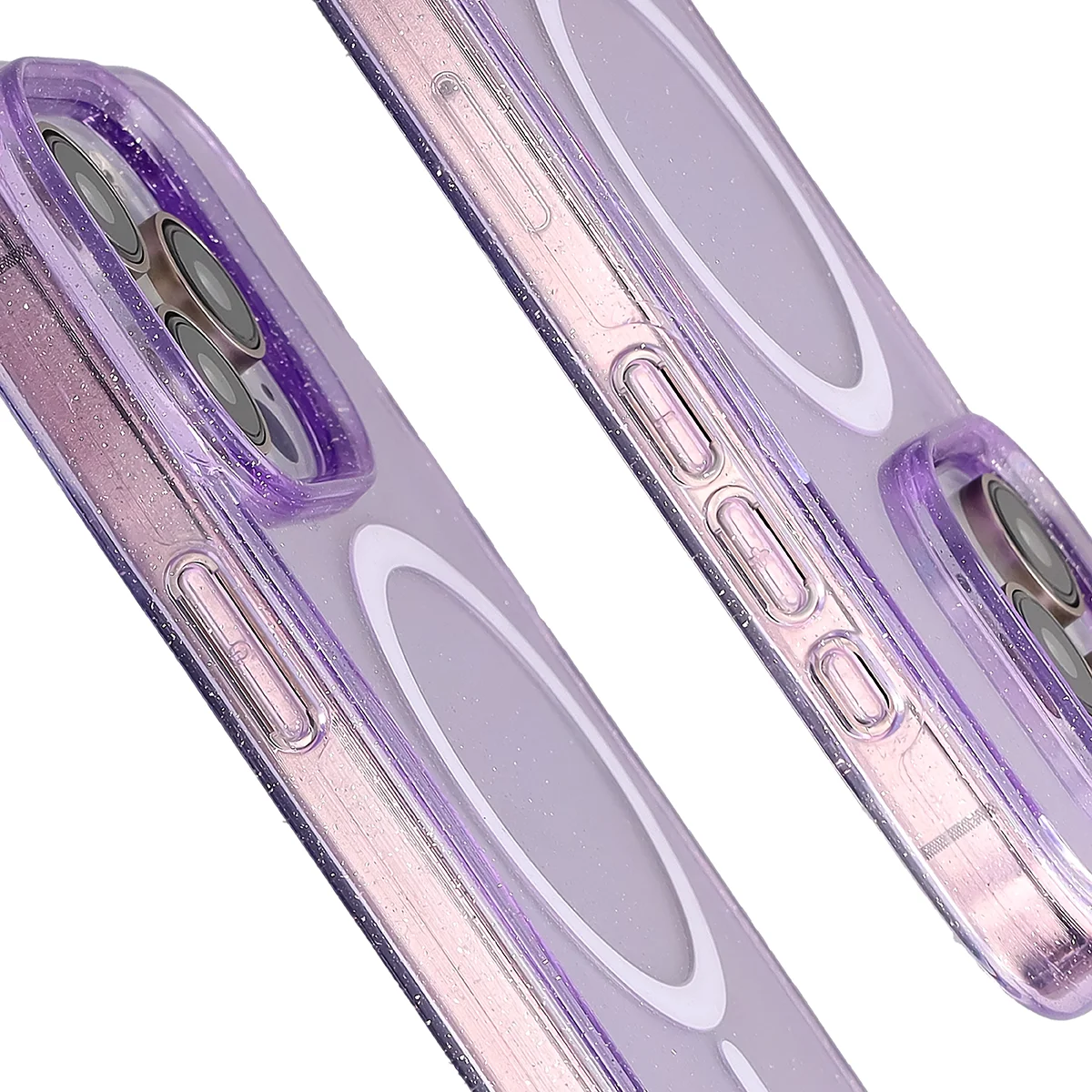 Konstrukcja etui Bizon Case SparklO do Apple iPhone 15 Pro