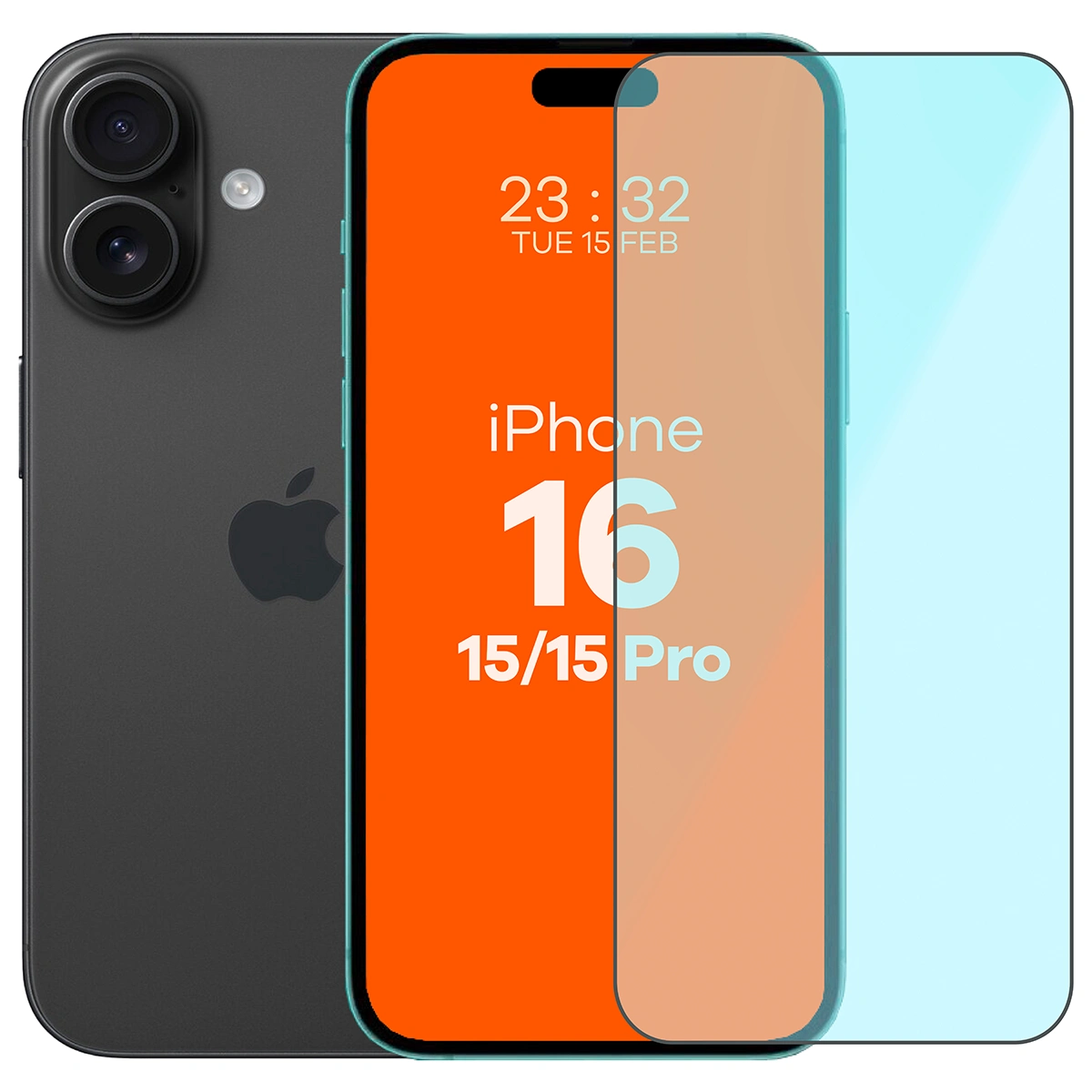 Szkło hartowane Bizon Smart Glass do iPhone 15 Pro / 15 / 16