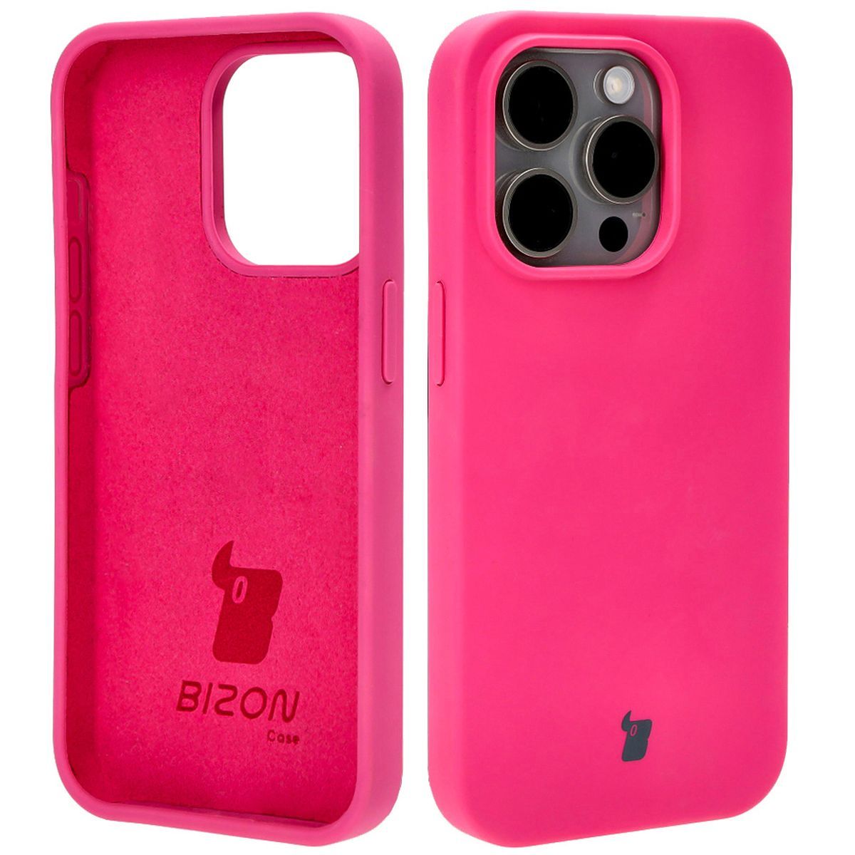 Silicon Etui Bizon Soft Case für Apple iPhone 15 Pro