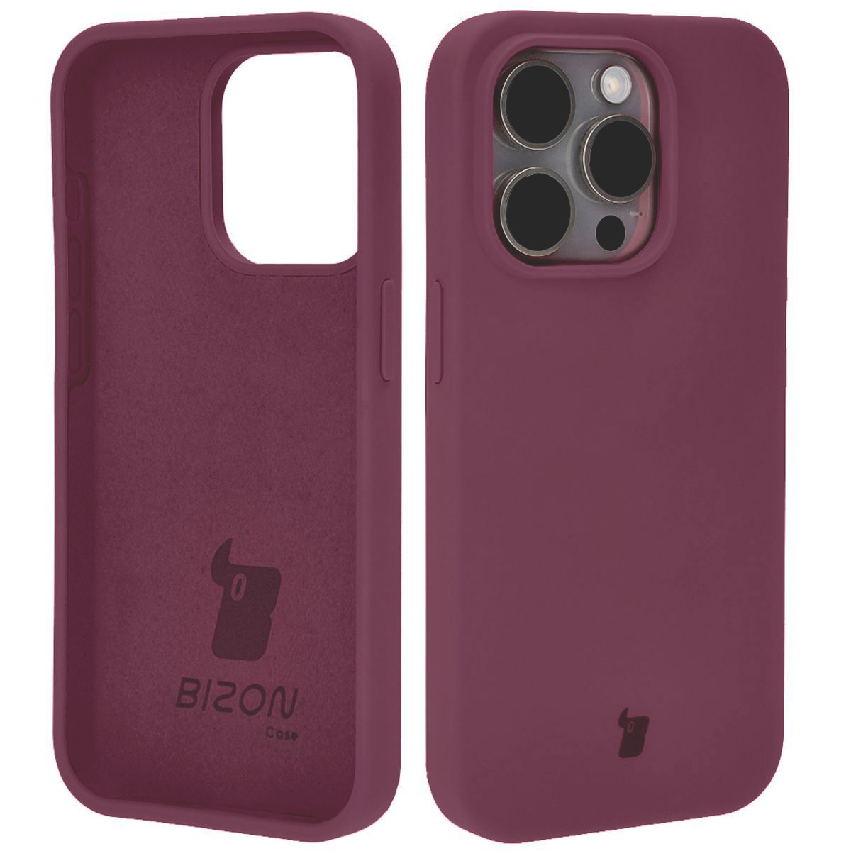 Silikonenschutzhülle Bizon Soft Case für Apple iPhone 15 Pro