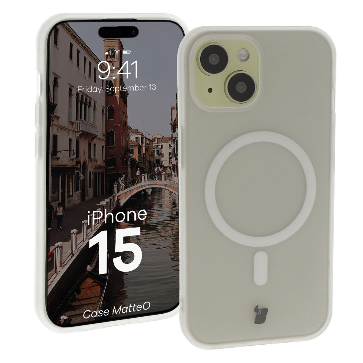 Carcasă mată Bizon Case MatteO pentru Apple iPhone 15