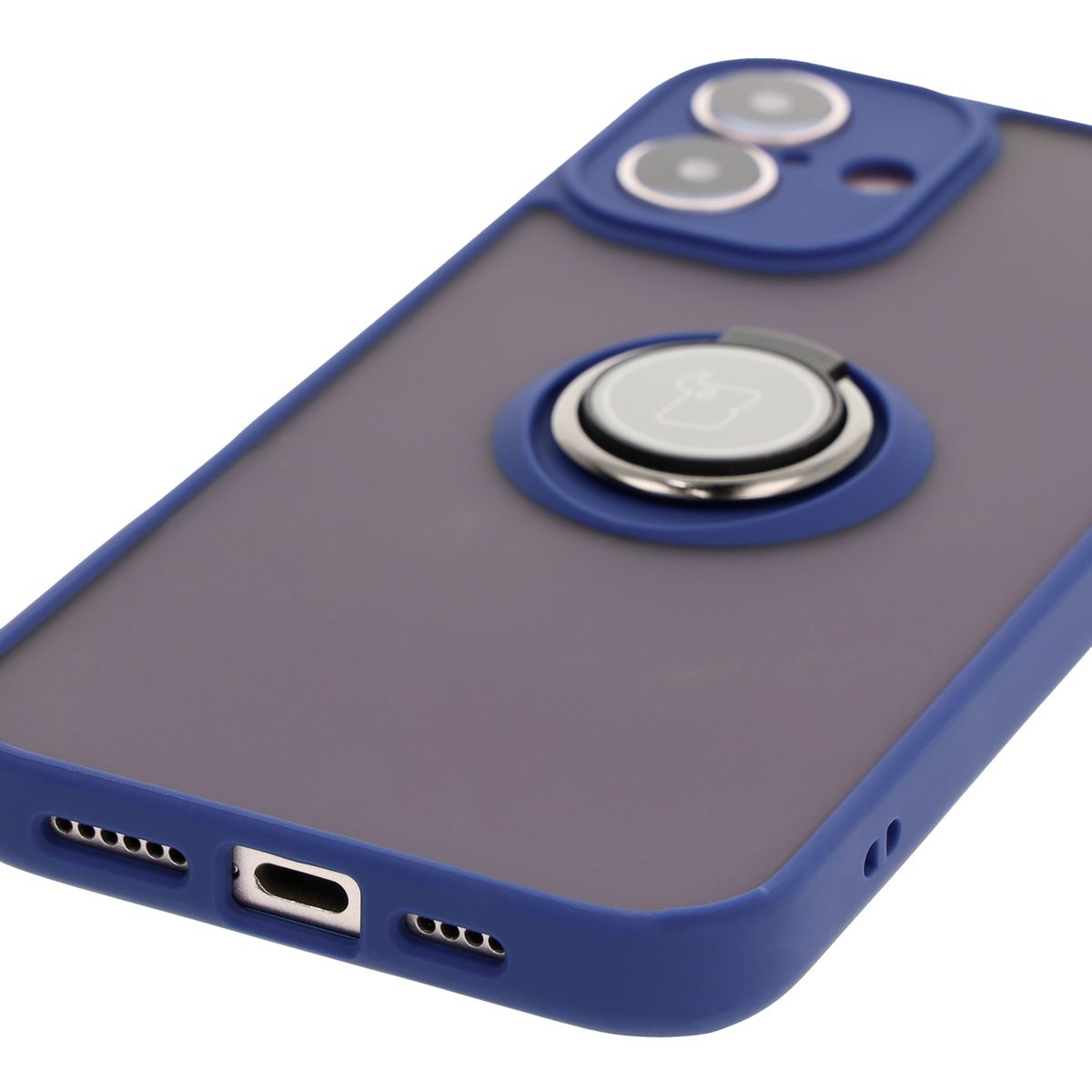 Decupaje precise, capace integrate și decupaj pentru cordon în carcasa Bizon Case Hybrid Ring