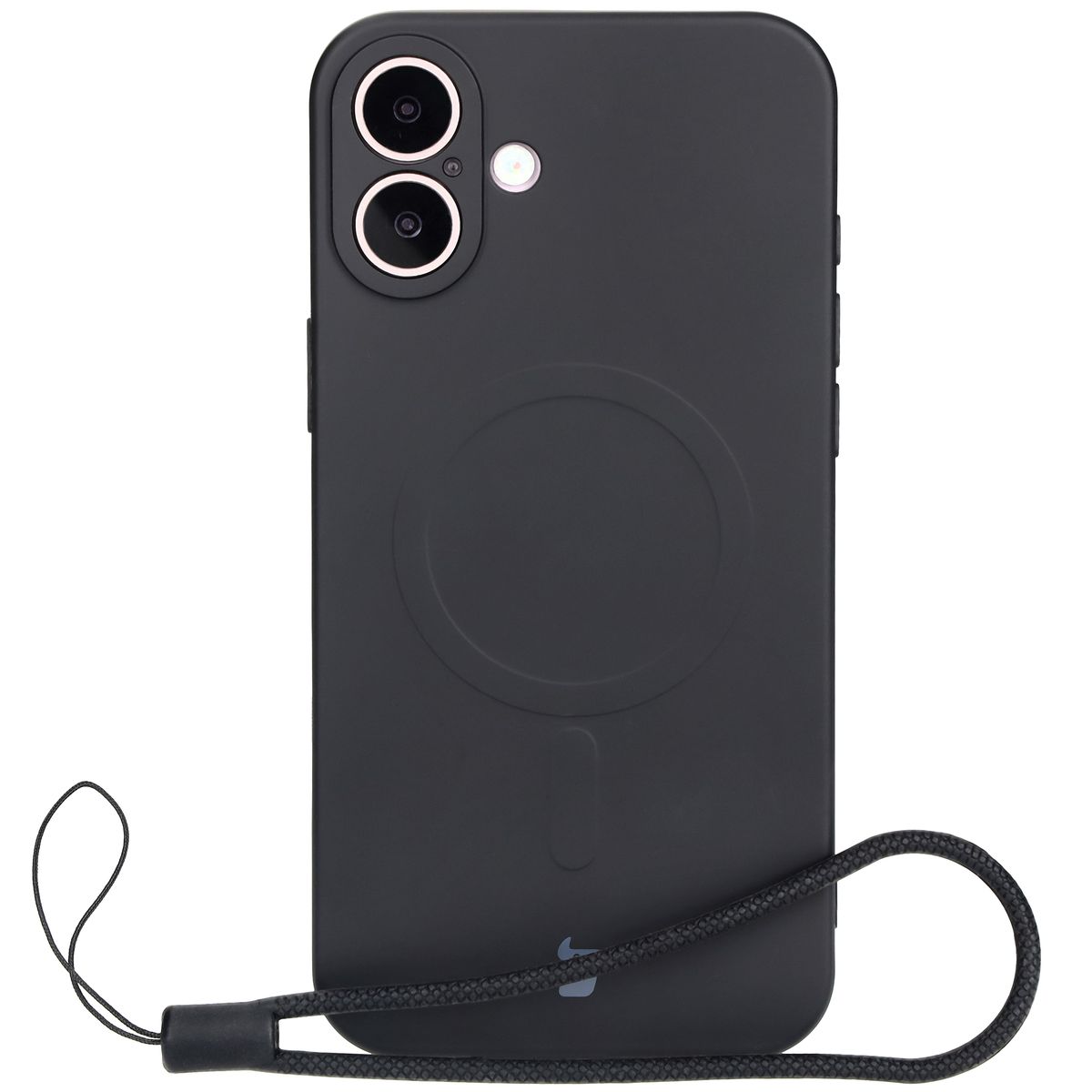 Etui cu inel magnetic Bizon Case Silicone Magnetic pentru Apple iPhone 16 Plus