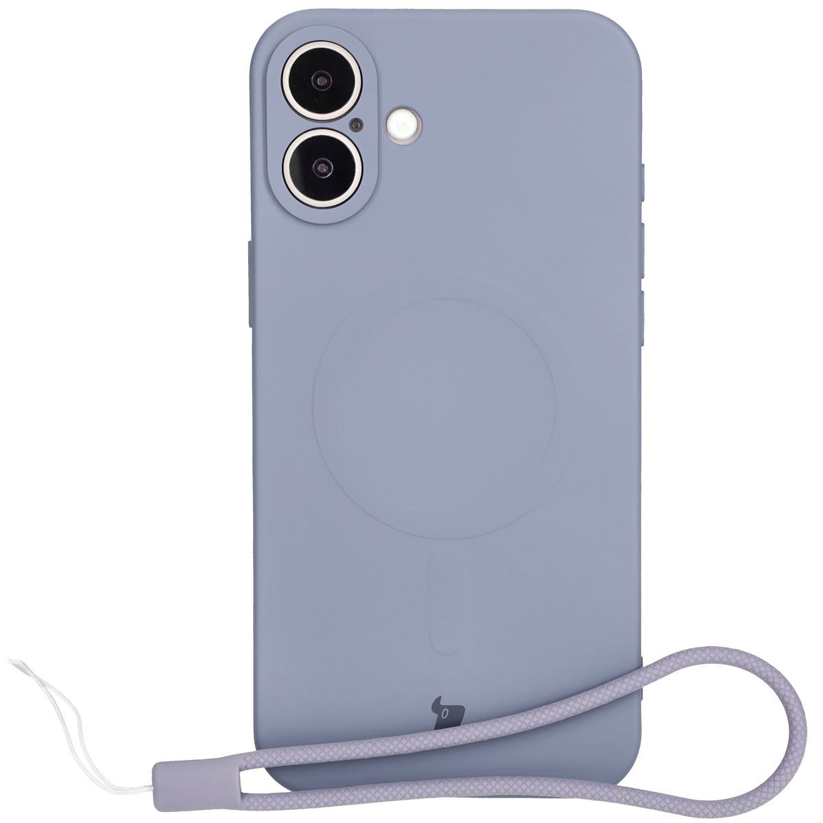 Husă cu inel magnetic Bizon Case Silicone Magnetic pentru Apple iPhone 16 Plus