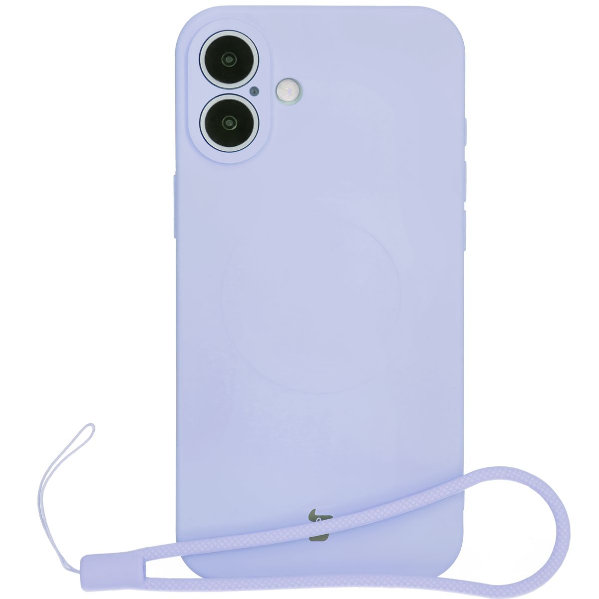 Etui cu inel magnetic Bizon Case Silicone Magnetic pentru Apple iPhone 16 Plus