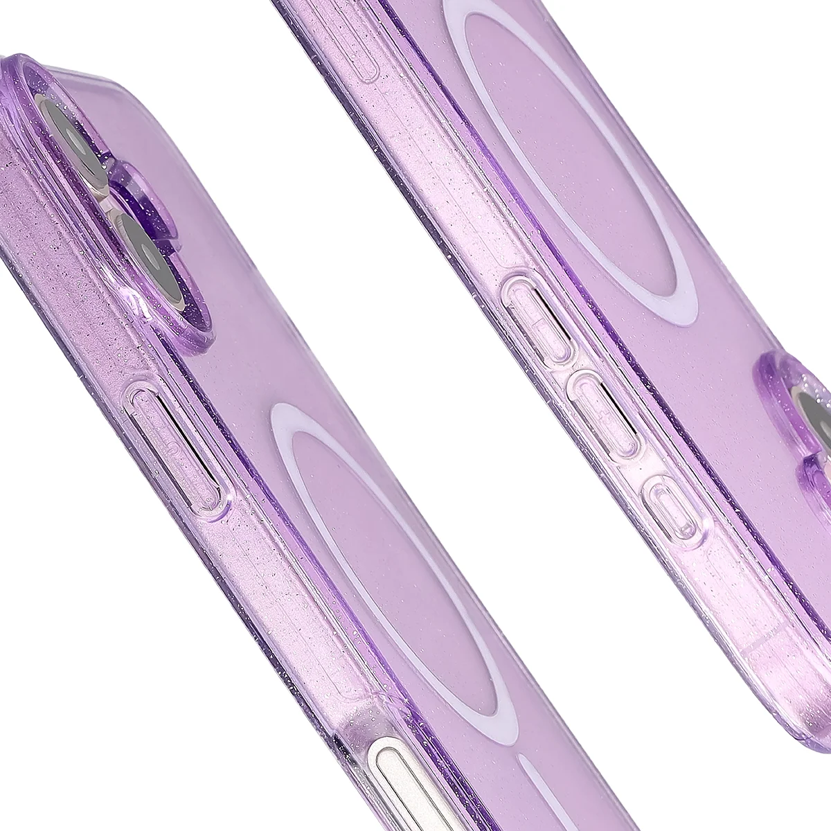 Konstrukcja etui Bizon Case SparklO do Apple iPhone 16 Plus