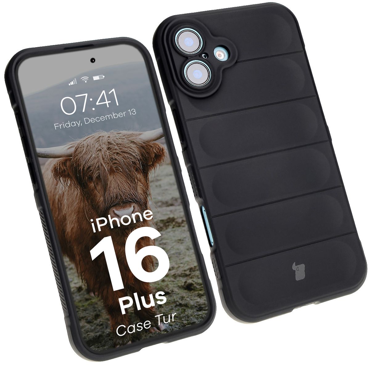 Husă robustă Bizon Case Tur pentru Apple iPhone 16 Plus