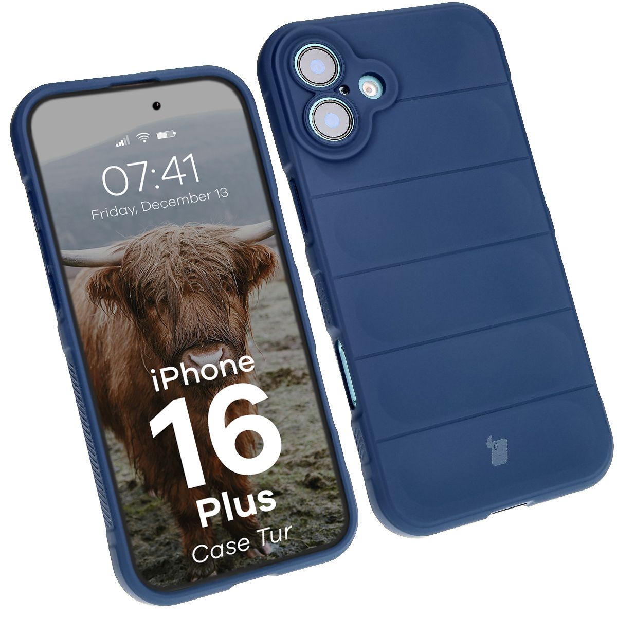 Husa robustă Bizon Case Tur pentru Apple iPhone 16 Plus